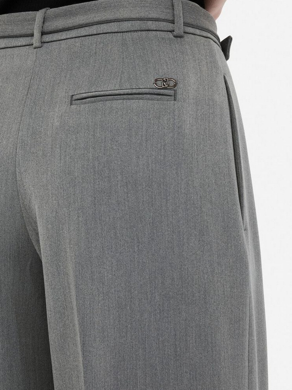 LIU JO WHITE Pantalone Donna MF5269TS224 84006 Grey chic