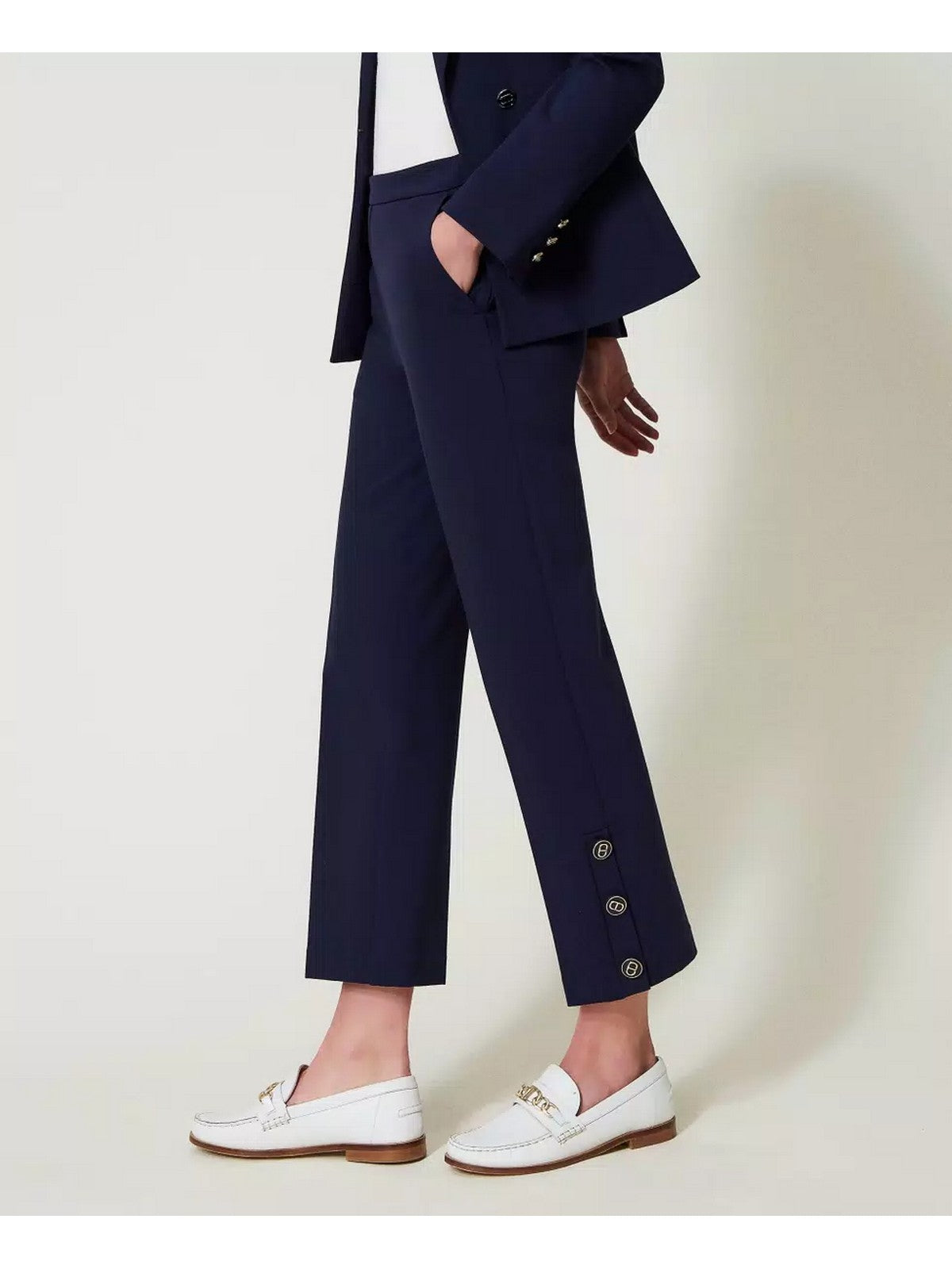 Twinset Pantalone femme 241TP2273 00305 Bleu