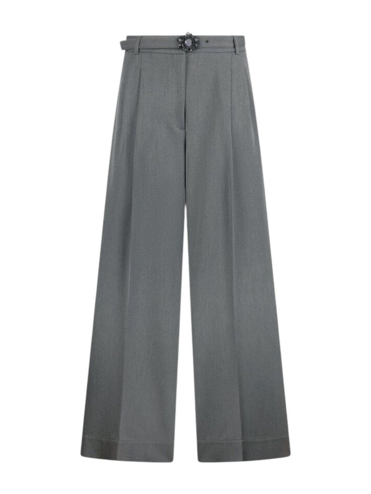 LIU JO WHITE Pantalone Donna MF5269TS224 84006 Grey chic