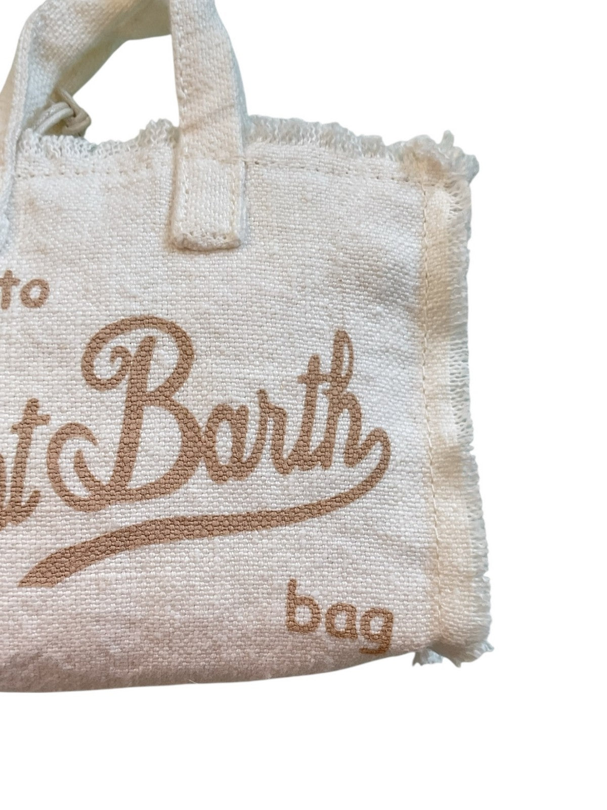 MC2 SAINT BARTH Pochette Donna PHONE BAG LINEN 09067L LINEN 1011
