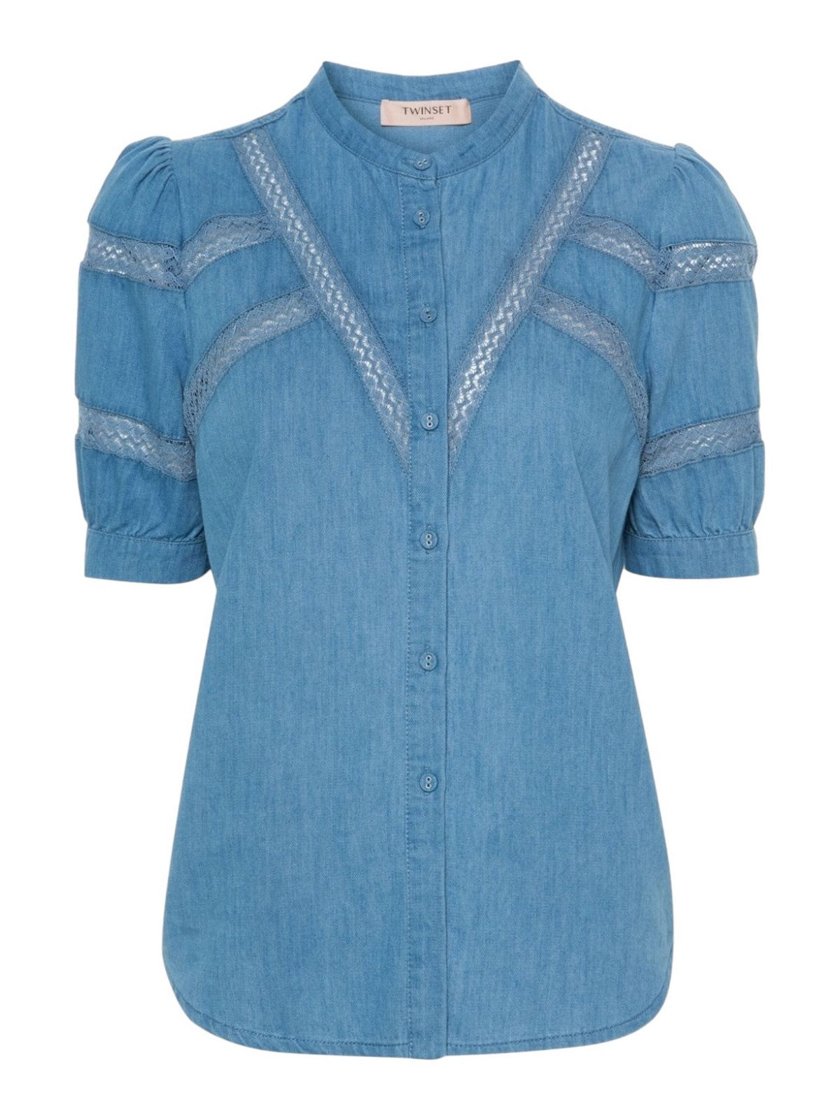 TWINSET Camicia Donna 241TP2692 01611 Blu gioboutiqueweb