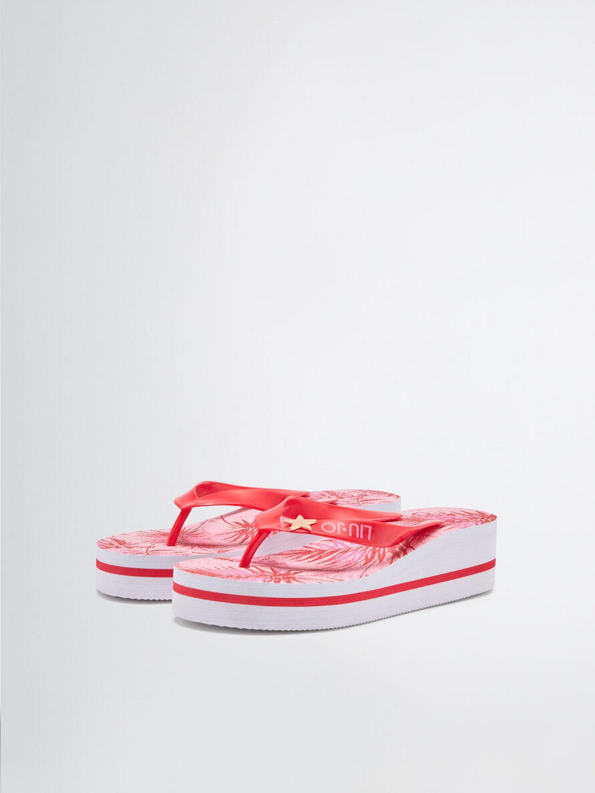 LIU JO BEACHWEAR Ciabatta Donna VA5188E1005 M9150 St.pink palm gioboutiqueweb