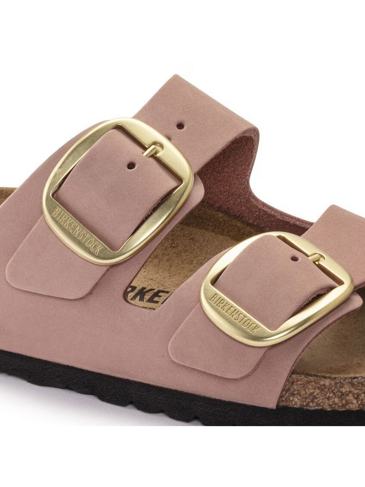 BIRKENSTOCK Sandalo Donna Arizona Big Buckle old rose, Nubuck Leather 1024074 Rosa gioboutiqueweb