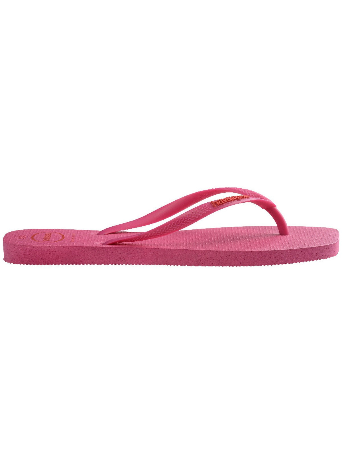 HAVAIANAS Infradito Donna Hav. Slim square logo pop up 4148959.5784 Rosa gioboutiqueweb