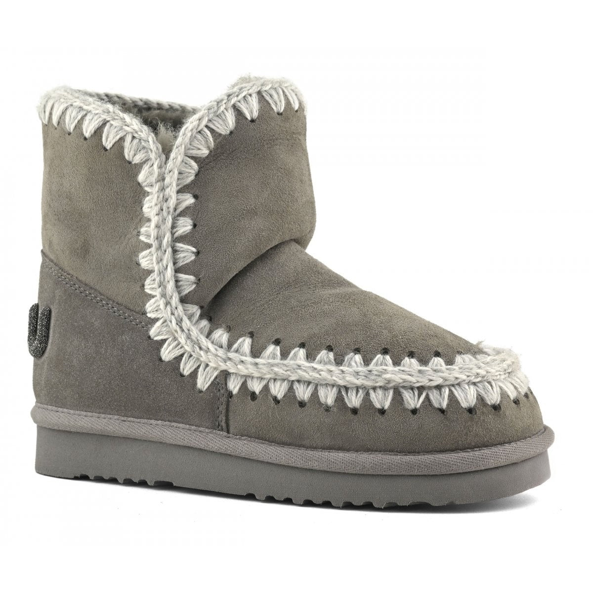 MOU Stivali e Stivaletti Donna ESKIMO 18 GLITTER LOGO MU.FW101050A NGRY New Grey