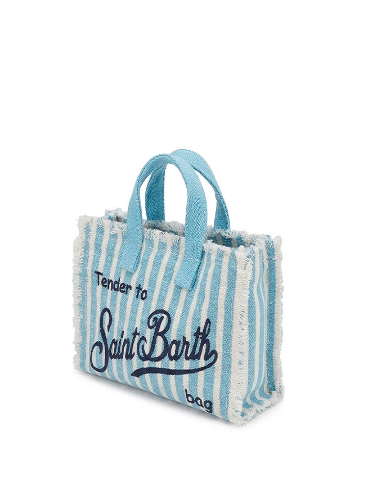 MC2 SAINT BARTH Pochette Donna PHONE BAG LINEN 00398L LINEN STRIPES V 31