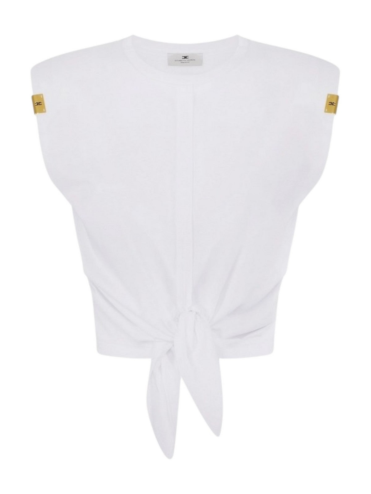 ELISABETTA FRANCHI T-shirt Donna MA01161E2 270 GESSO