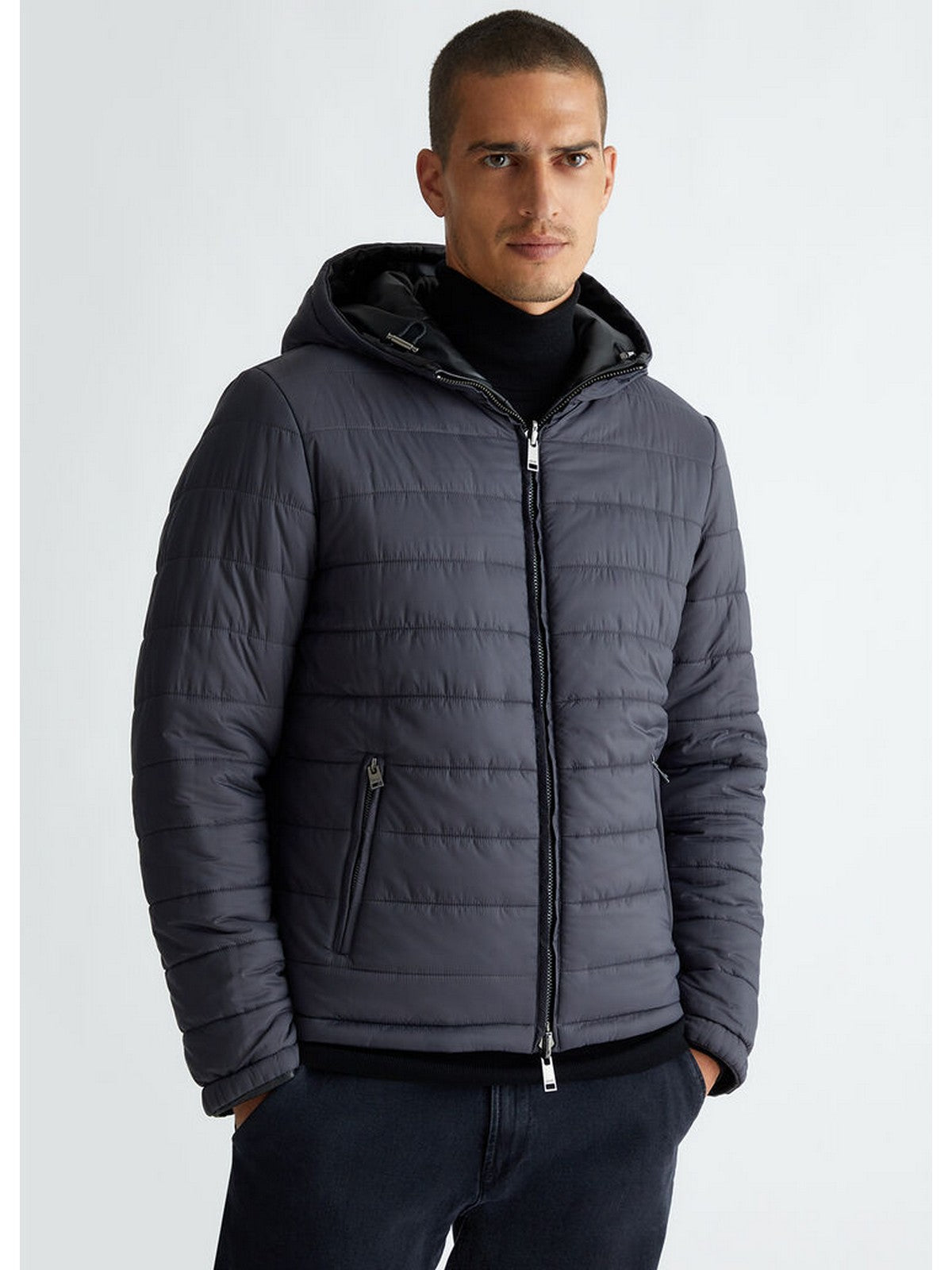 LIU JO UOMO Giubbino Uomo QF4096E0924 22222 Nero gioboutiqueweb