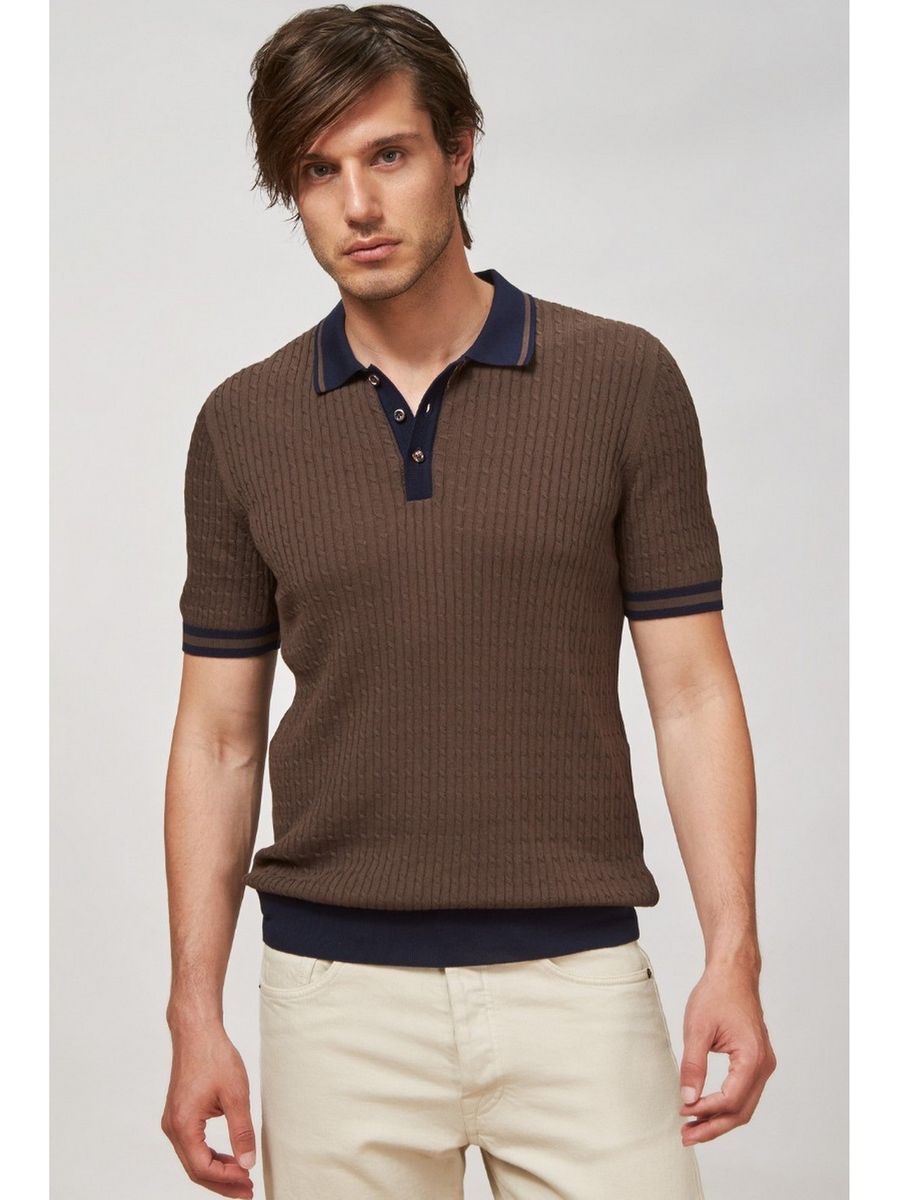 GRAN SASSO T-Shirt e Polo Uomo 57113/20625 Marrone