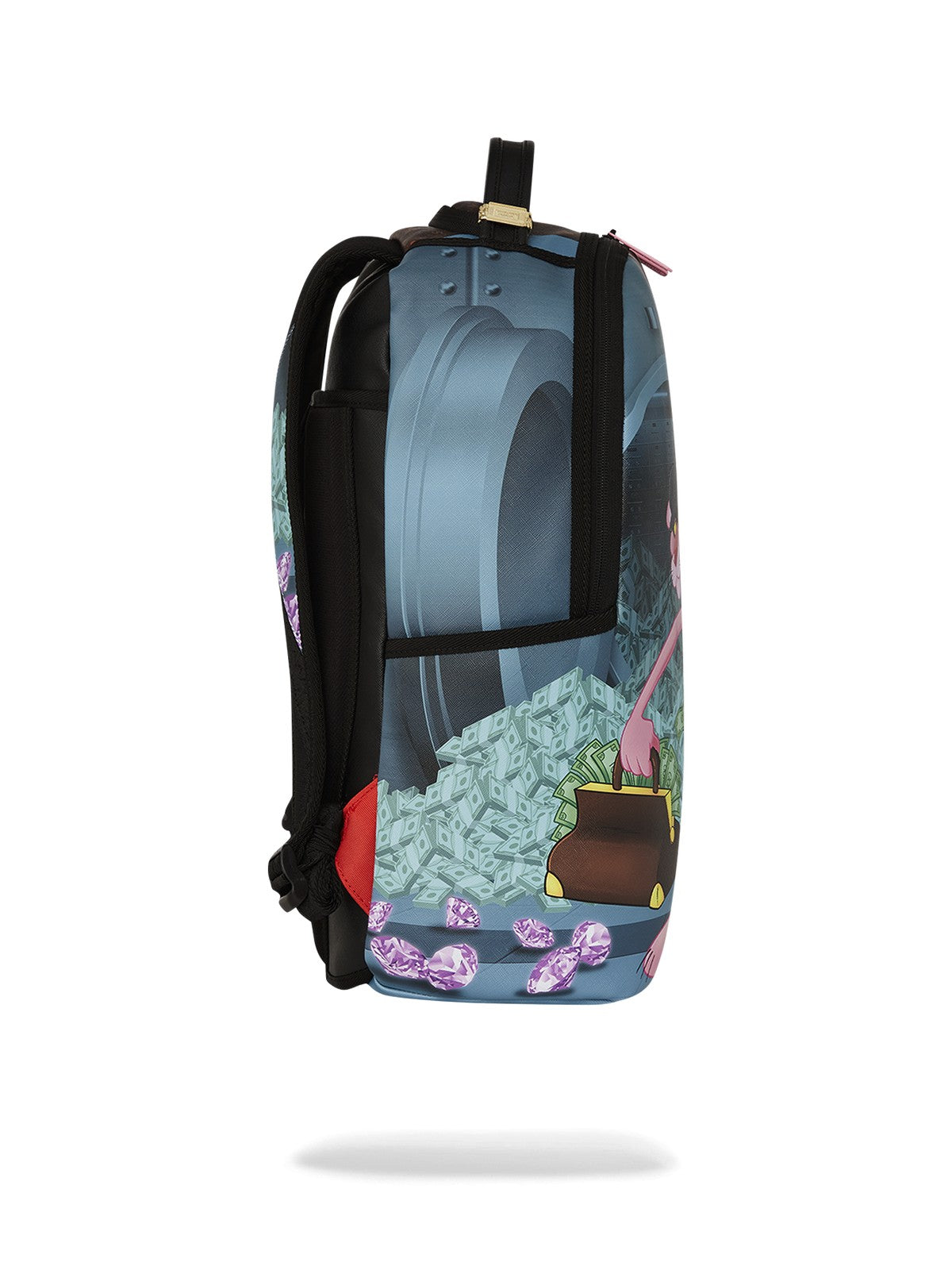 SPRAYGROUND Zaino Uomo PINK PANTHER BURGLAR ESCAPE DLXV BACKPACK 910B7773NSZ Nero gioboutiqueweb