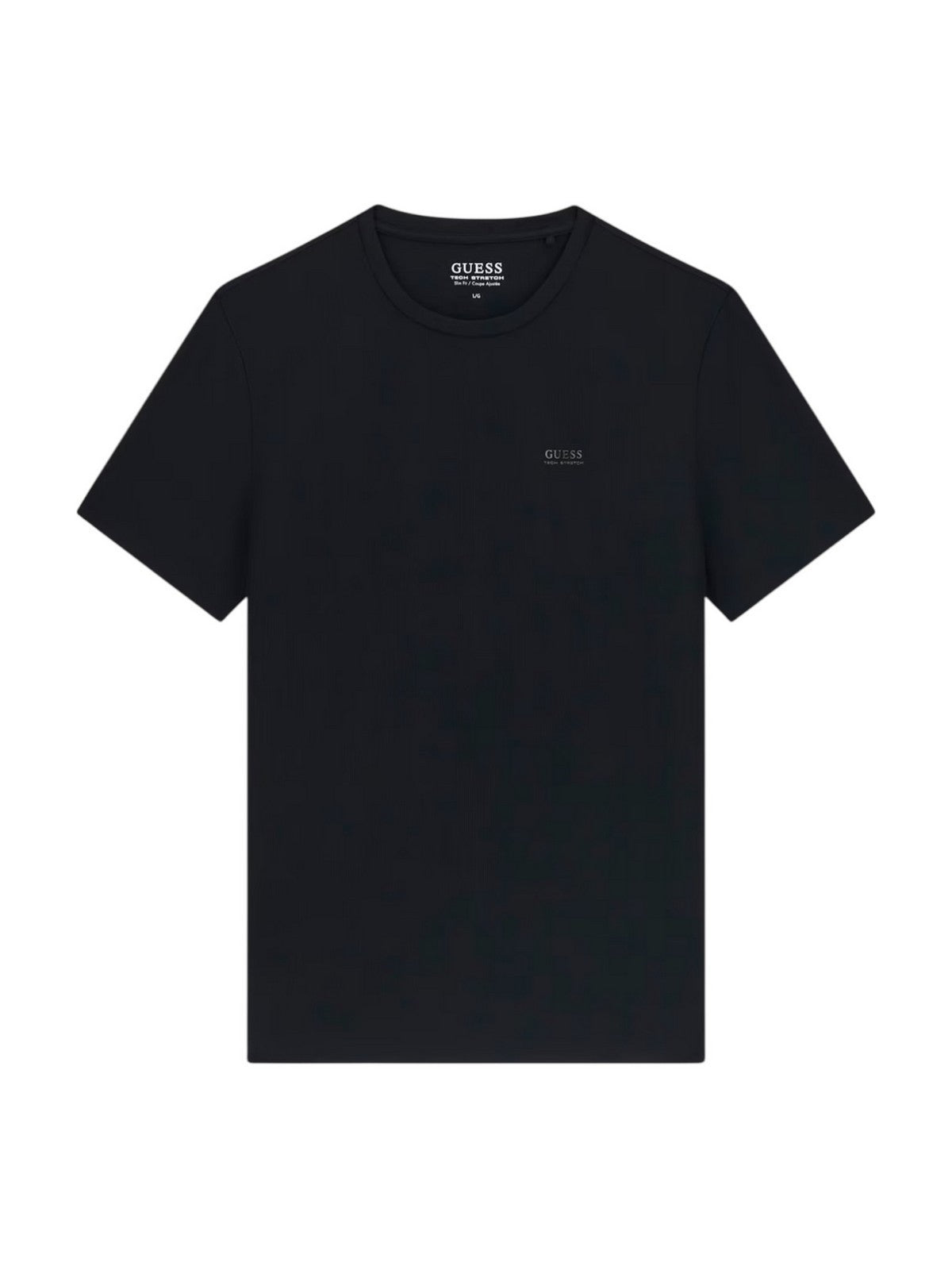 GUESS T-shirt Uomo SS CN NEW TECH STRETCH TEE M6RI19 KD202 JBLK Jet Black A996