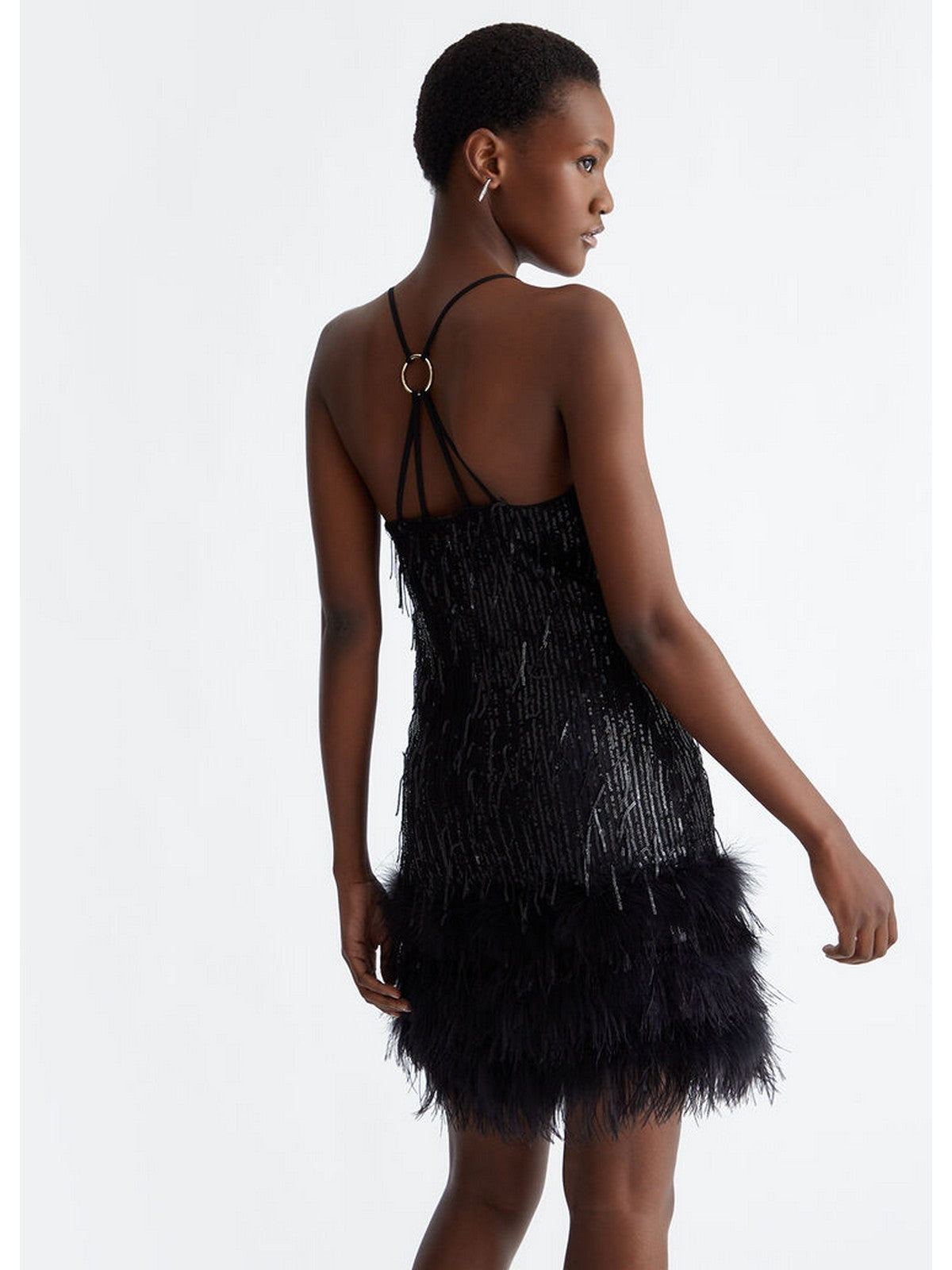 LIU JO BLACK Abito Donna CA4343J1930 22222 Nero