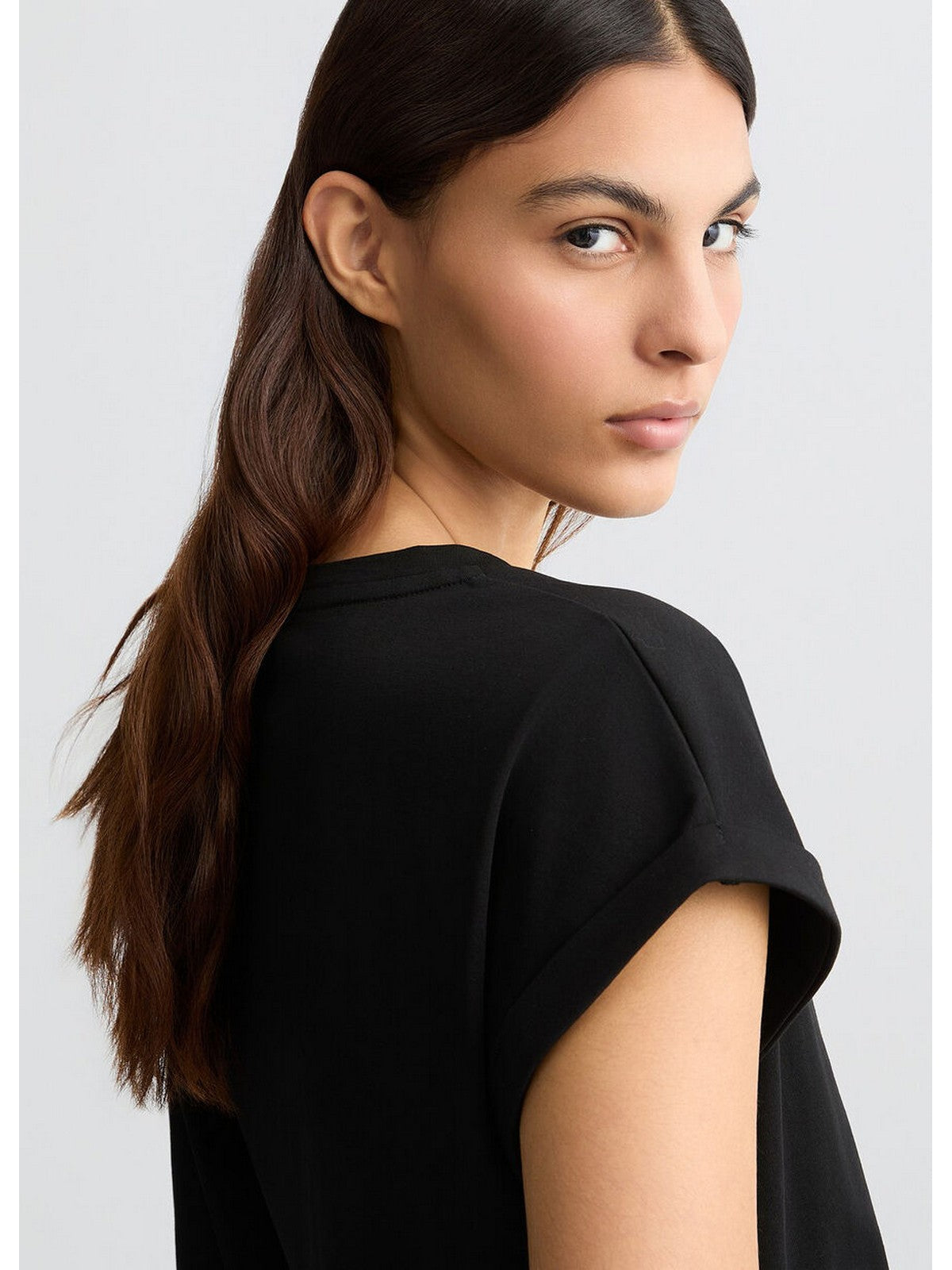 LIU JO SPORT T-shirt Donna TA5181JS003 W9415 NERO/LIUJO gioboutiqueweb