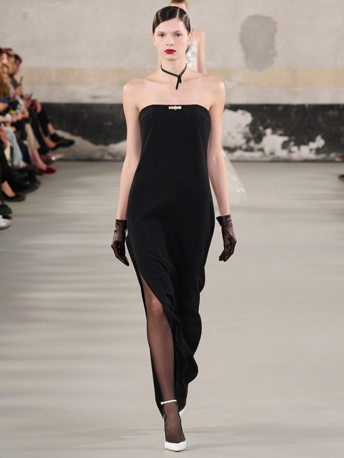 ELISABETTA FRANCHI Vestido femenino ABB4652E2-110 Negro