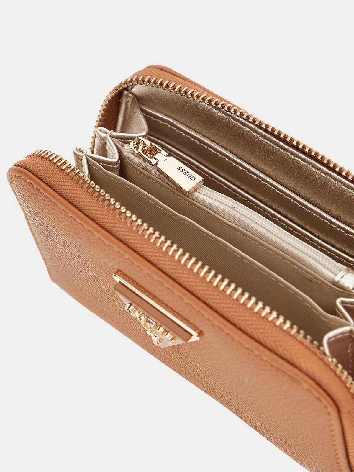 GUESS Portafoglio Donna Emiliya Slg Small Zi SWBG87 78400 COG Marrone gioboutiqueweb