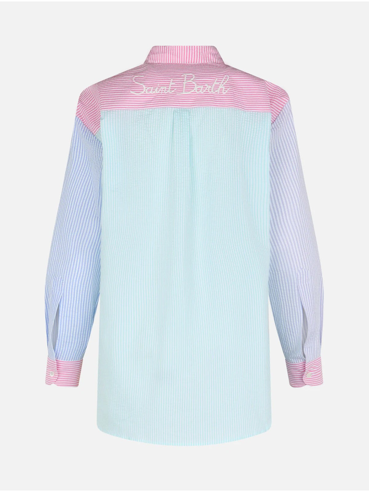 MC2 SAINT BARTH Camicia Donna BRIGITTE 03999F Multicolore gioboutiqueweb
