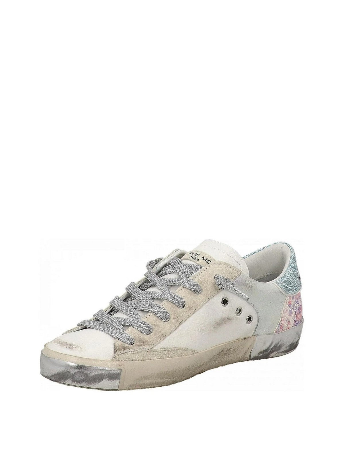 PHILIPPE MODEL Sneaker Donna Prsx Low Woman PRLD VYX2 Bianco gioboutiqueweb