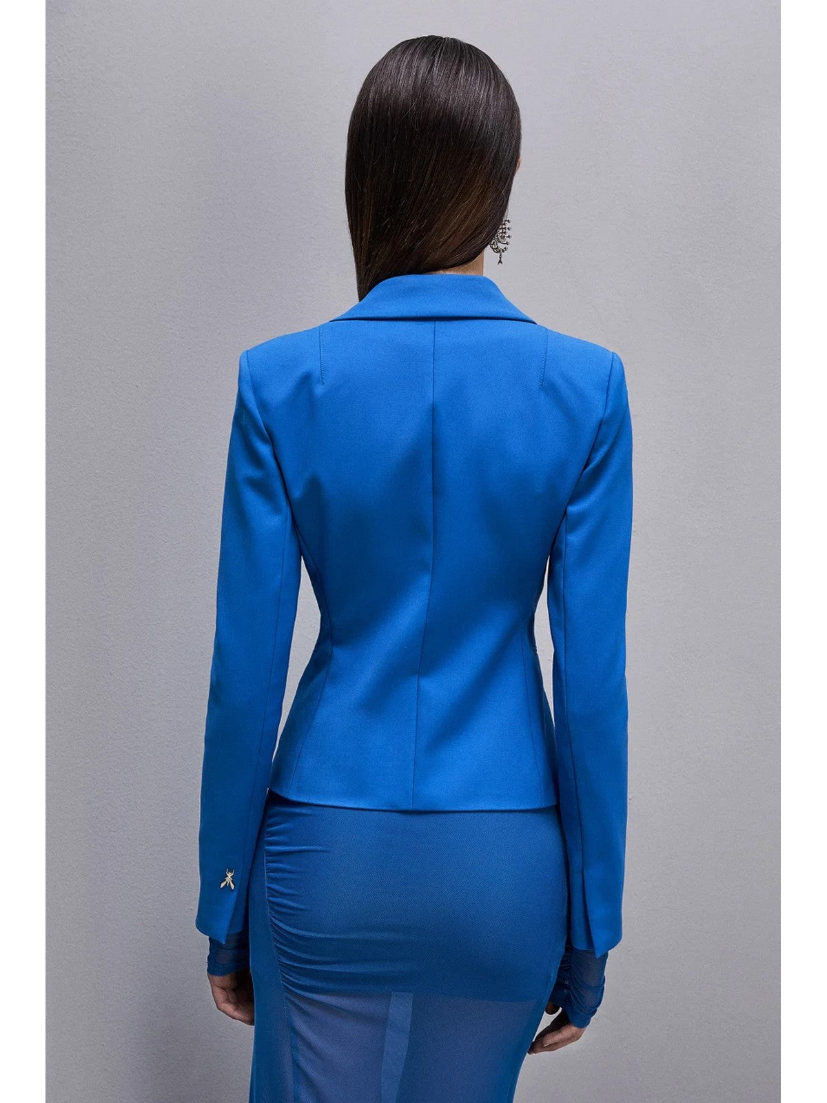 PATRIZIA PEPE Giacca Donna CSA112 AQ39 C990 Blu gioboutiqueweb