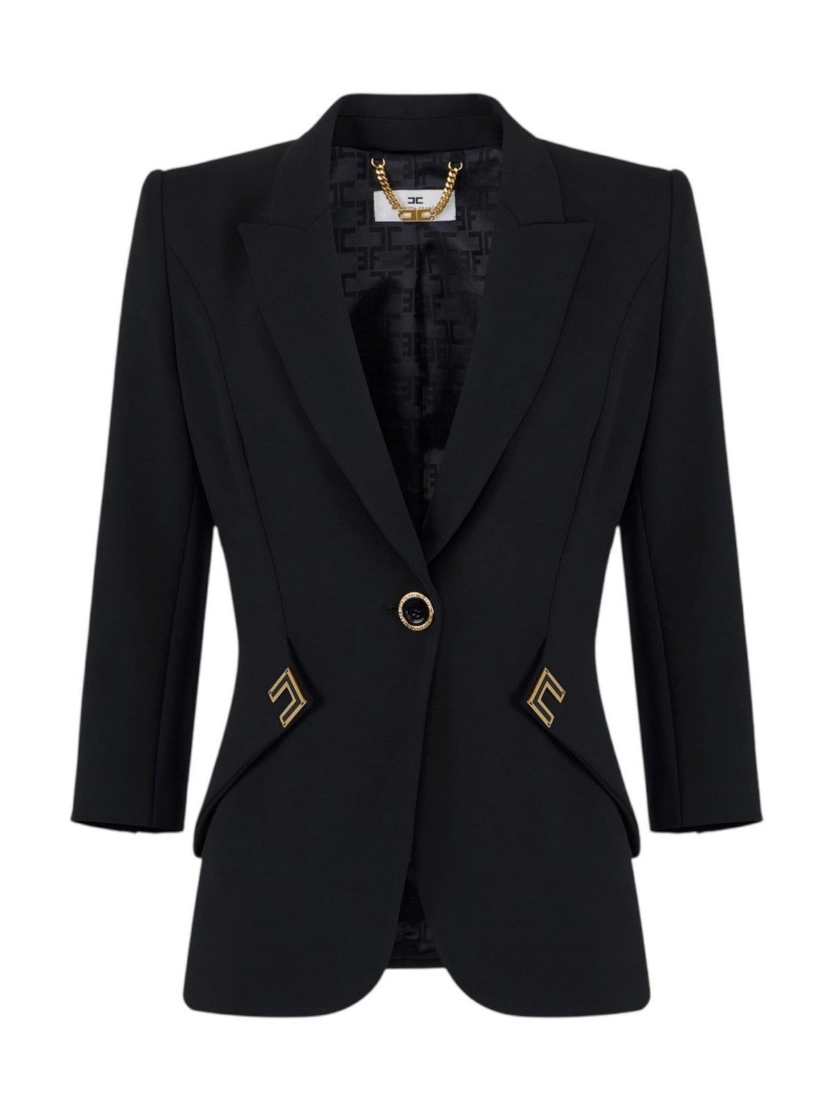 ELISABETTA FRANCHI Giacca Donna GI21561E2 110 Nero
