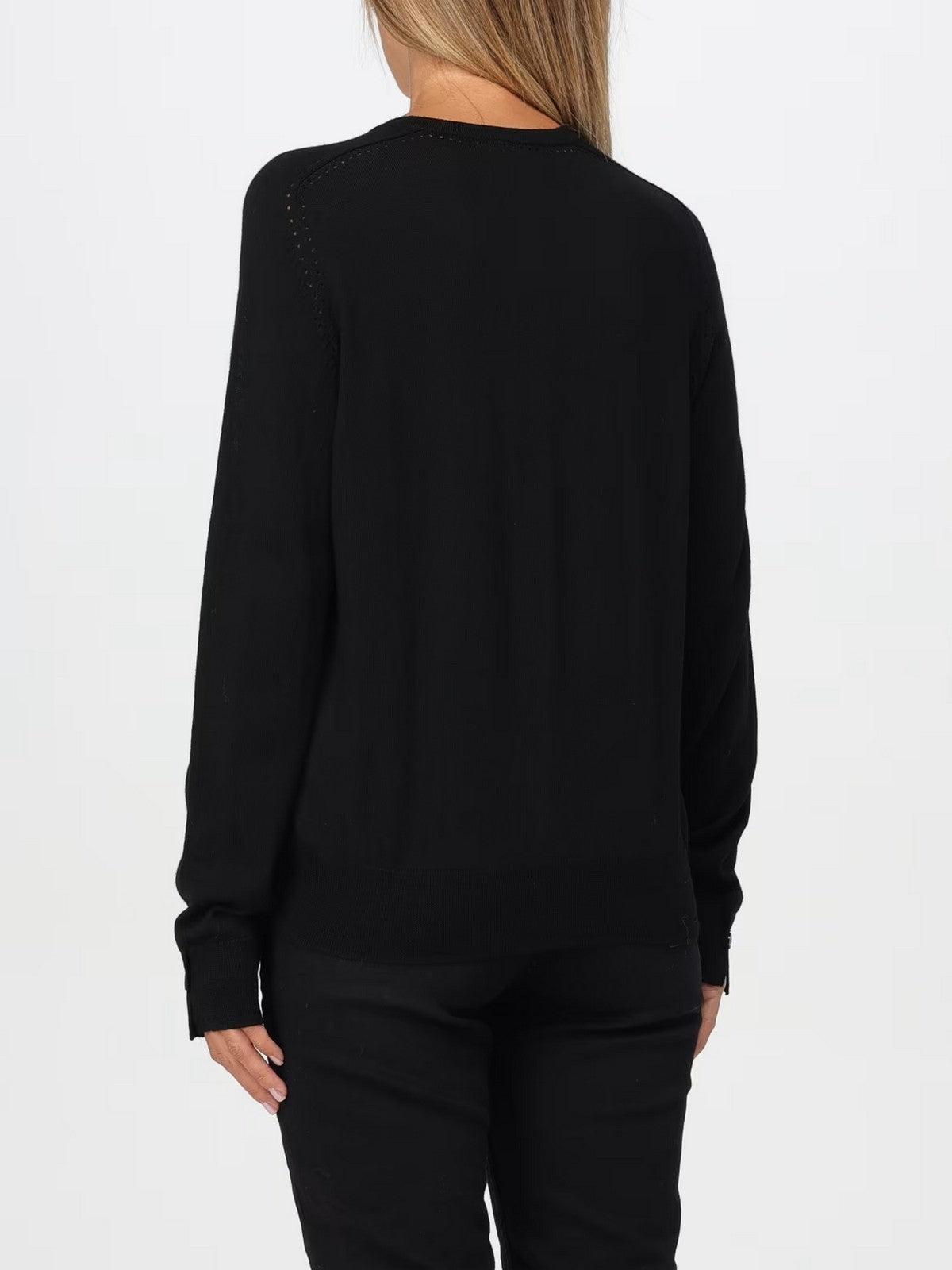 LIU JO BLACK Cardigan Donna CF4047MA82O 22222 Nero gioboutiqueweb