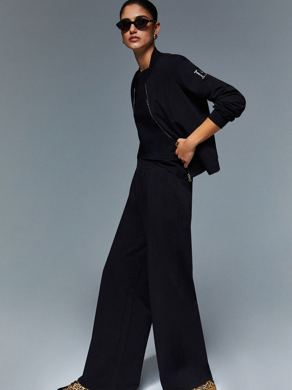 LIU JO SPORT Tuta Donna TA6222FS090 22222 Nero