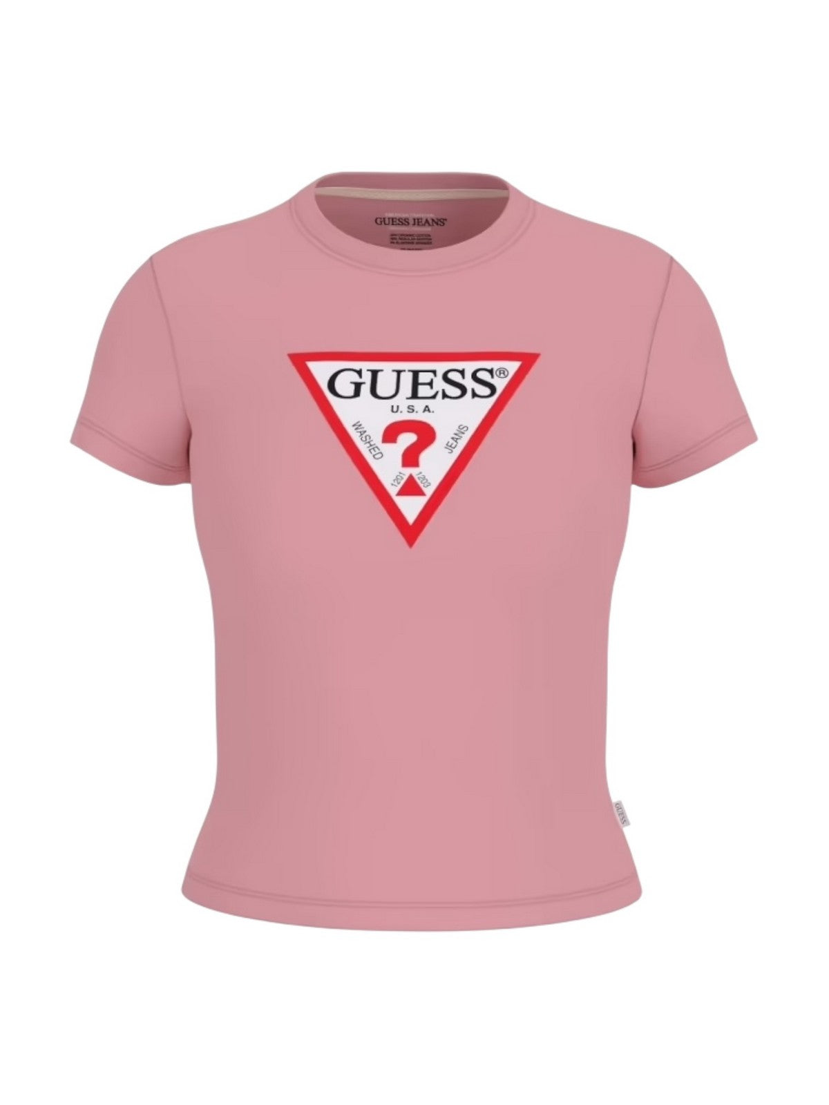 GUESS T-shirt Donna GJ SS CN SLIM ICONIC TEE W4YI04 J1314 G682 SLIGHT PINK