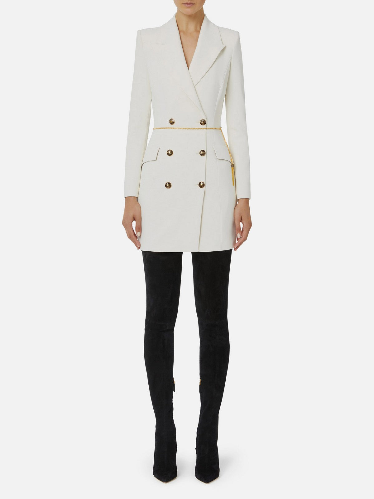 ELISABETTA FRANCHI Abito Donna AB89657E2 DZ9 MILK