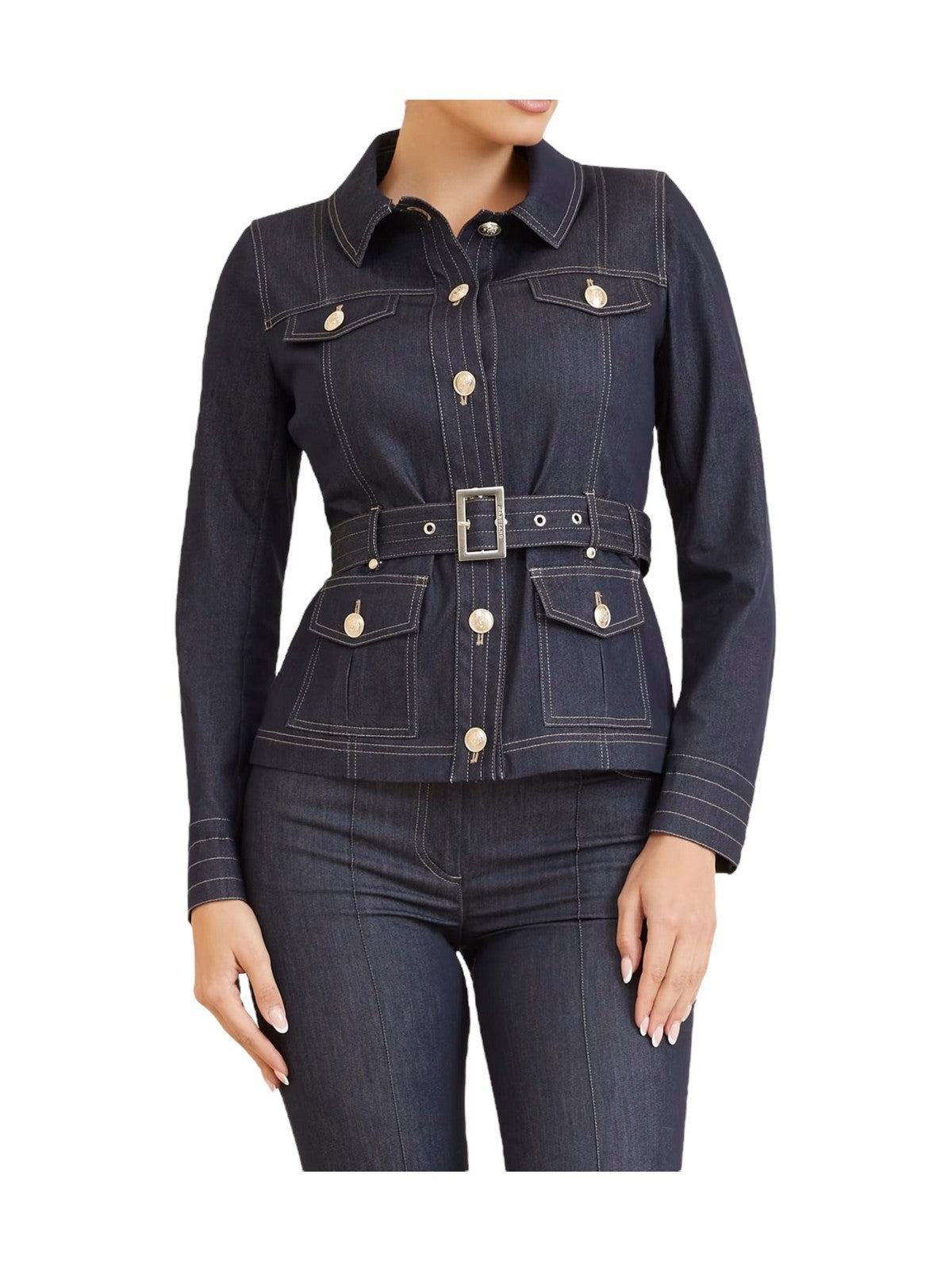 MARCIANO Giacca Donna Maya Jacket 4YGL02 7073A DABL Blu gioboutiqueweb