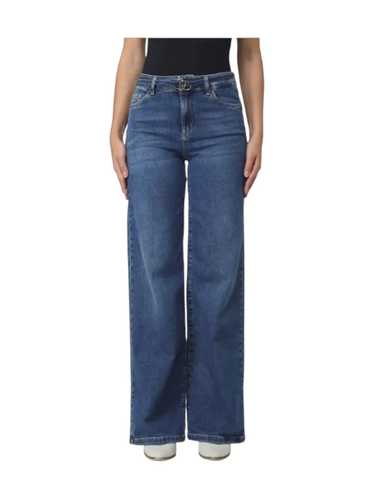 LIU JO BLUE DENIM Jeans Donna UF5100D0264 78899 Den.Blue bubble wash