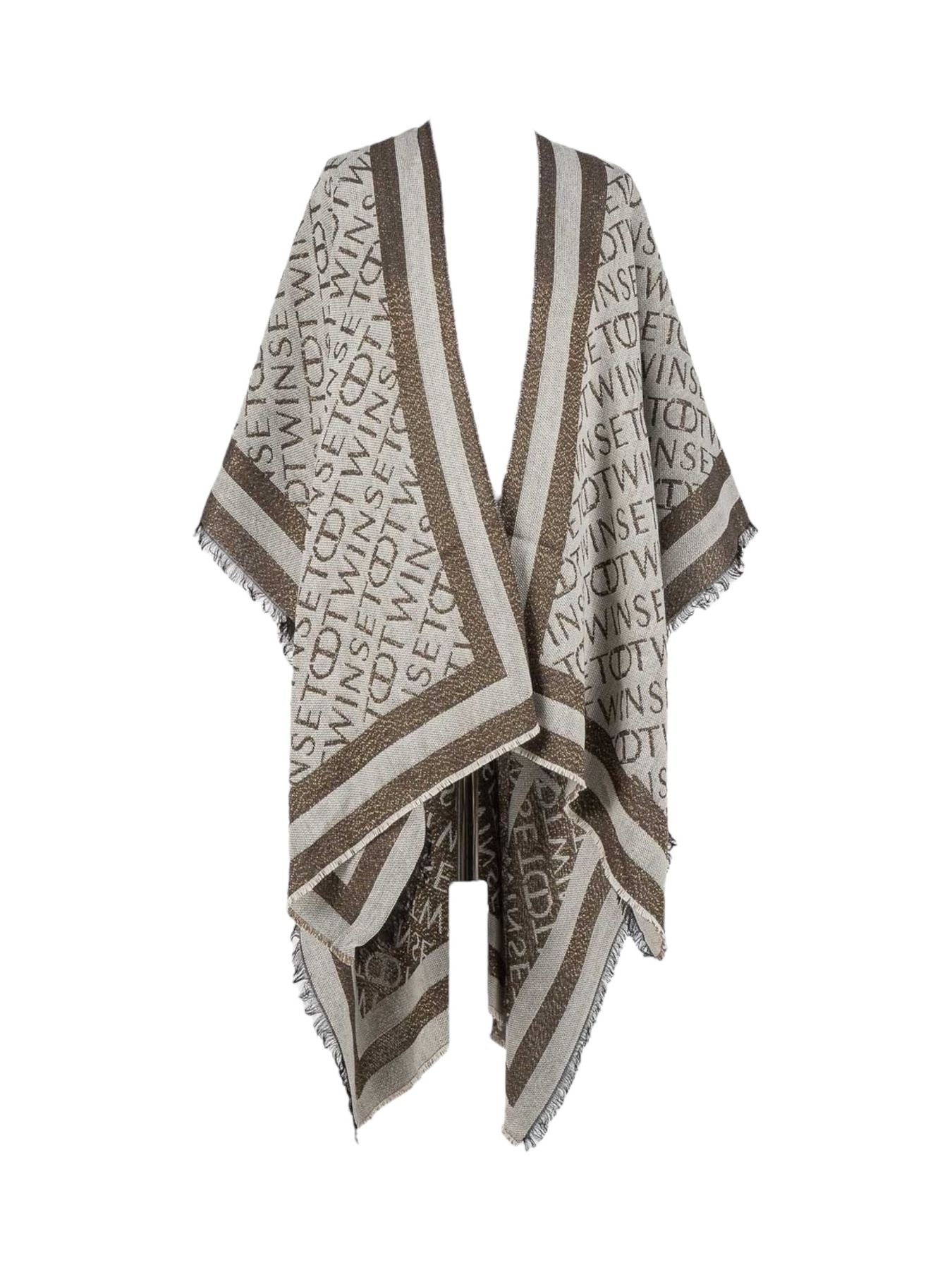 TWINSET Mantella Donna 242TO504A 12003 Beige gioboutiqueweb