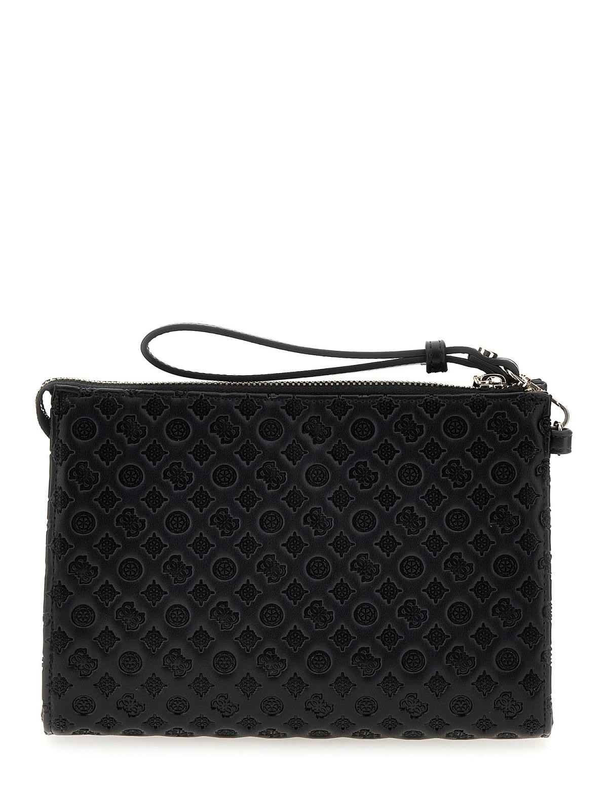 GUESS Pochette Donna Pouch PW7439 P4219 BLA Nero gioboutiqueweb