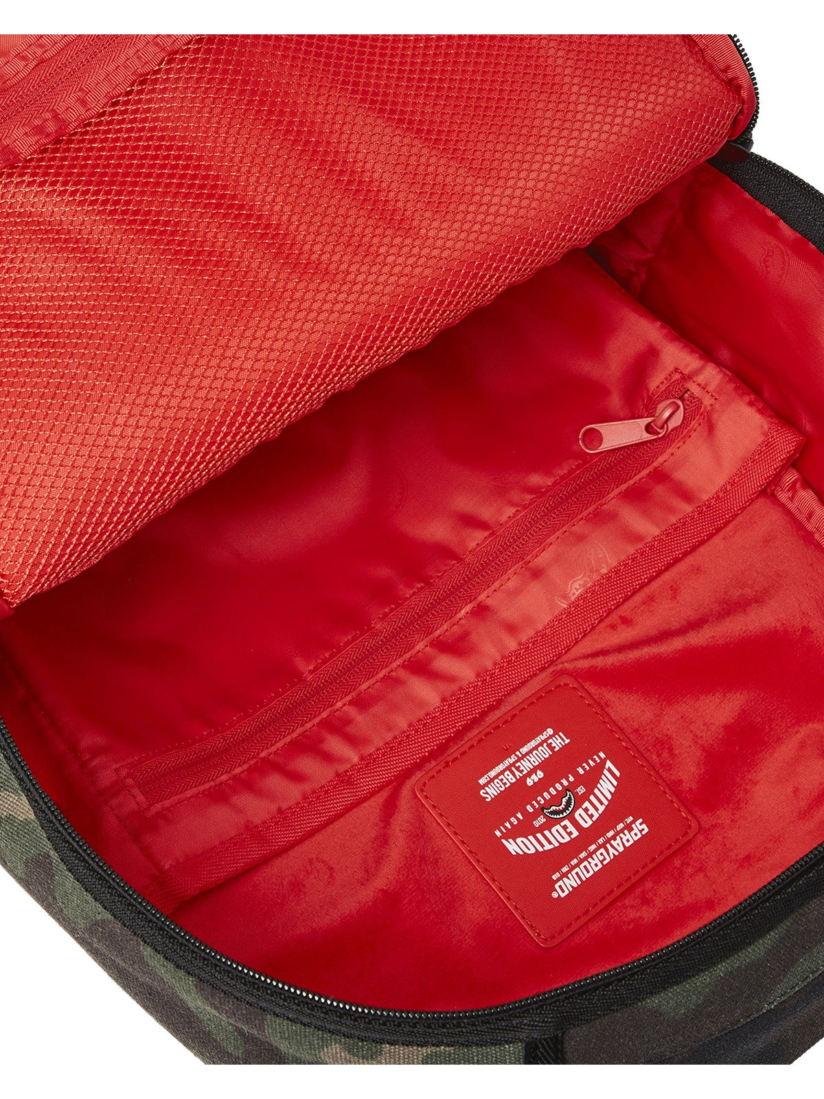 SPRAYGROUND Zaino Uomo SHARK CENTRAL CAMO DLXS BACKPACK 910B7163NSZ CAMOUFLAGE