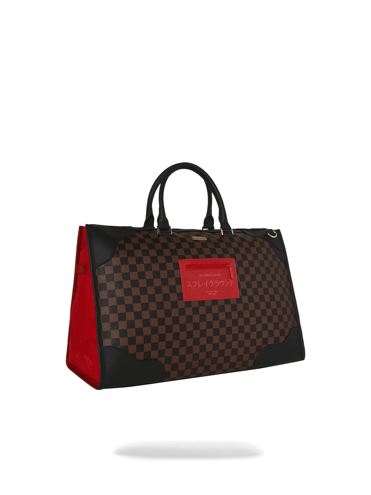 SPRAYGROUND Borsa Unisex adulto RED REDEMPTION PYRAMID DUFFLE 910D8901NSZ Marrone