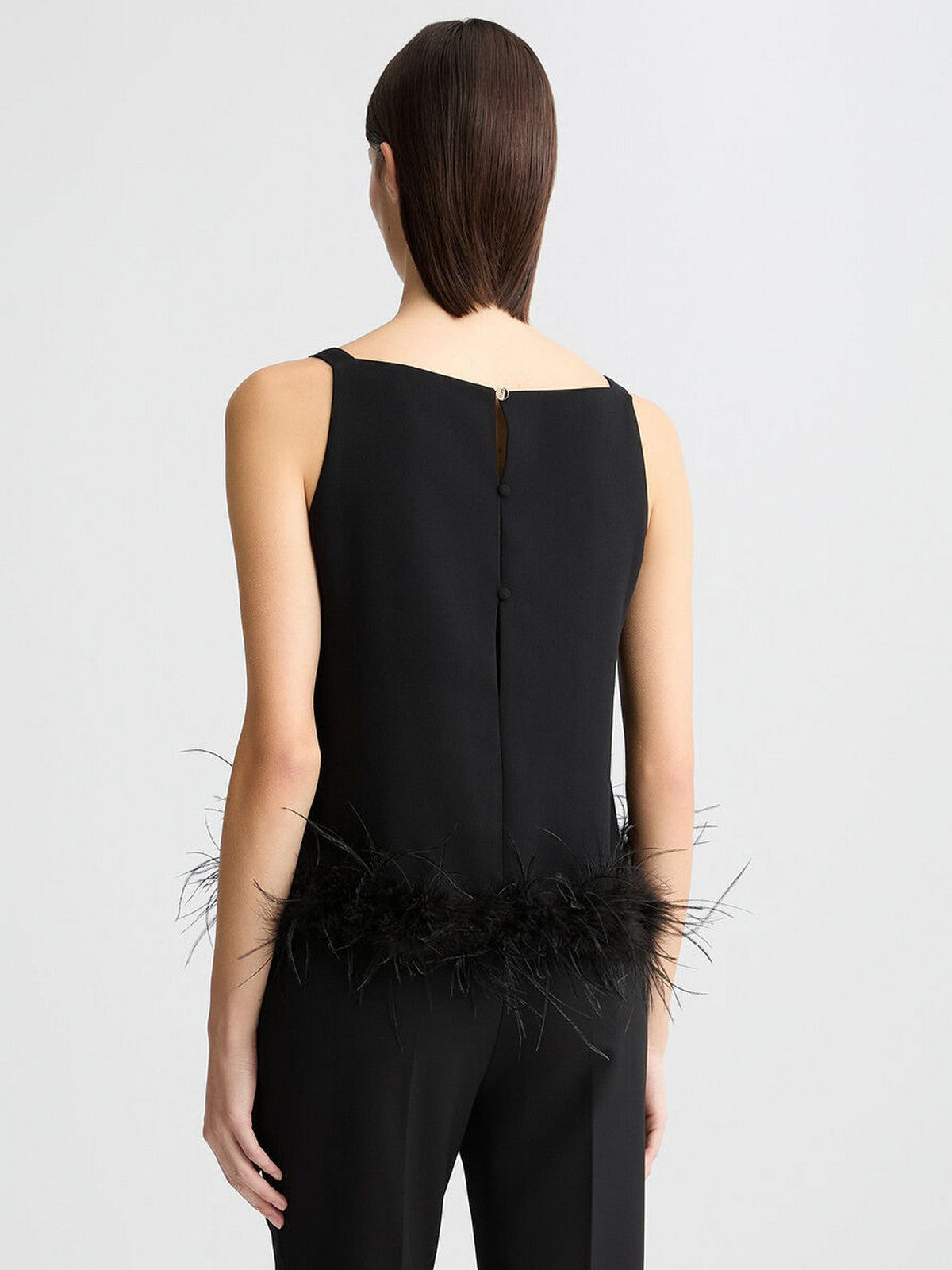 LIU JO BLACK Top Donna CA5318T3970 22222 Nero