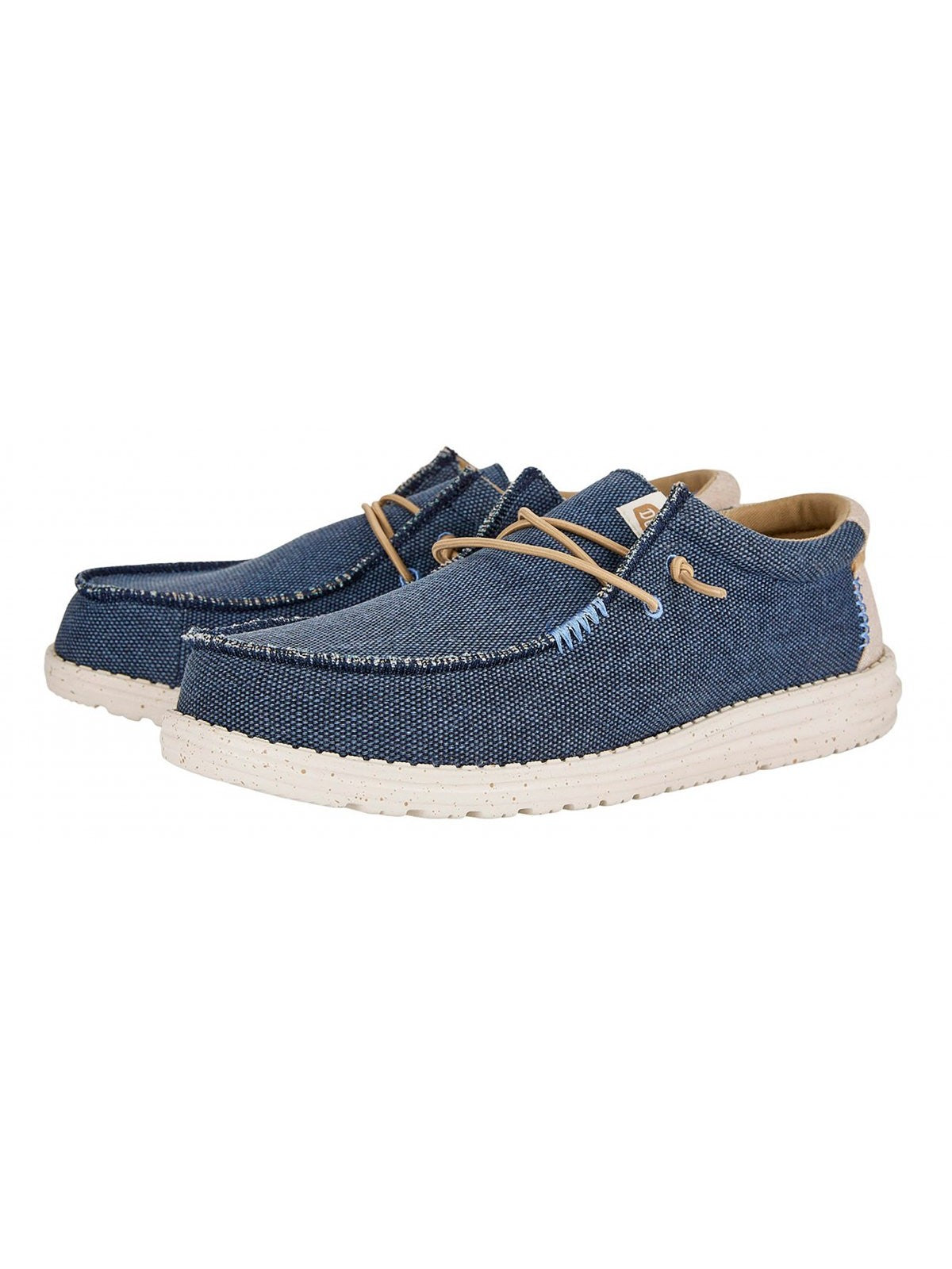 HEY DUDE Mocassino Uomo Wally Coastline Jute HD.40952 410 NAVY gioboutiqueweb