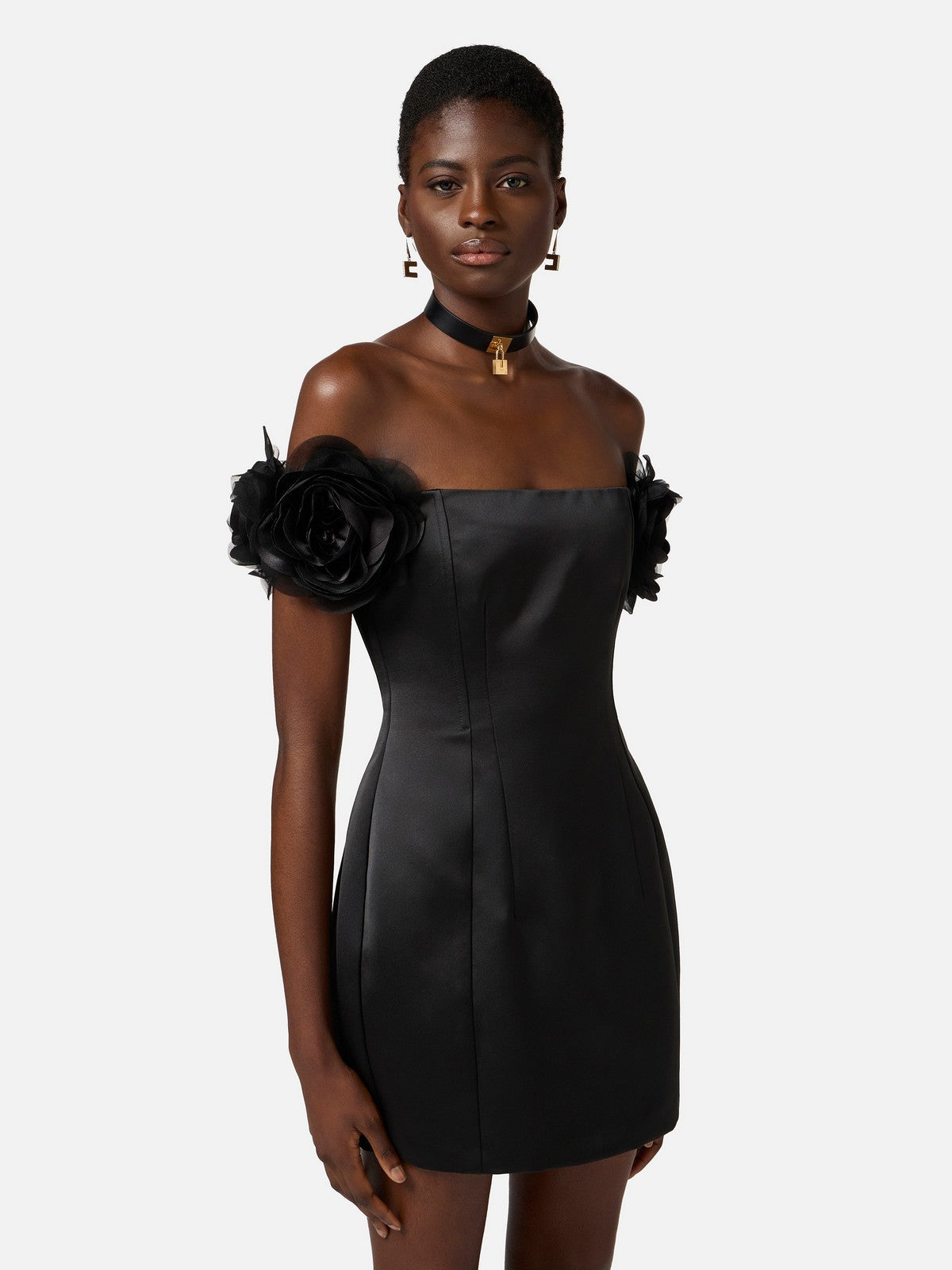 ELISABETTA FRANCHI Abito Donna ABT5152E2-110 Nero gioboutiqueweb