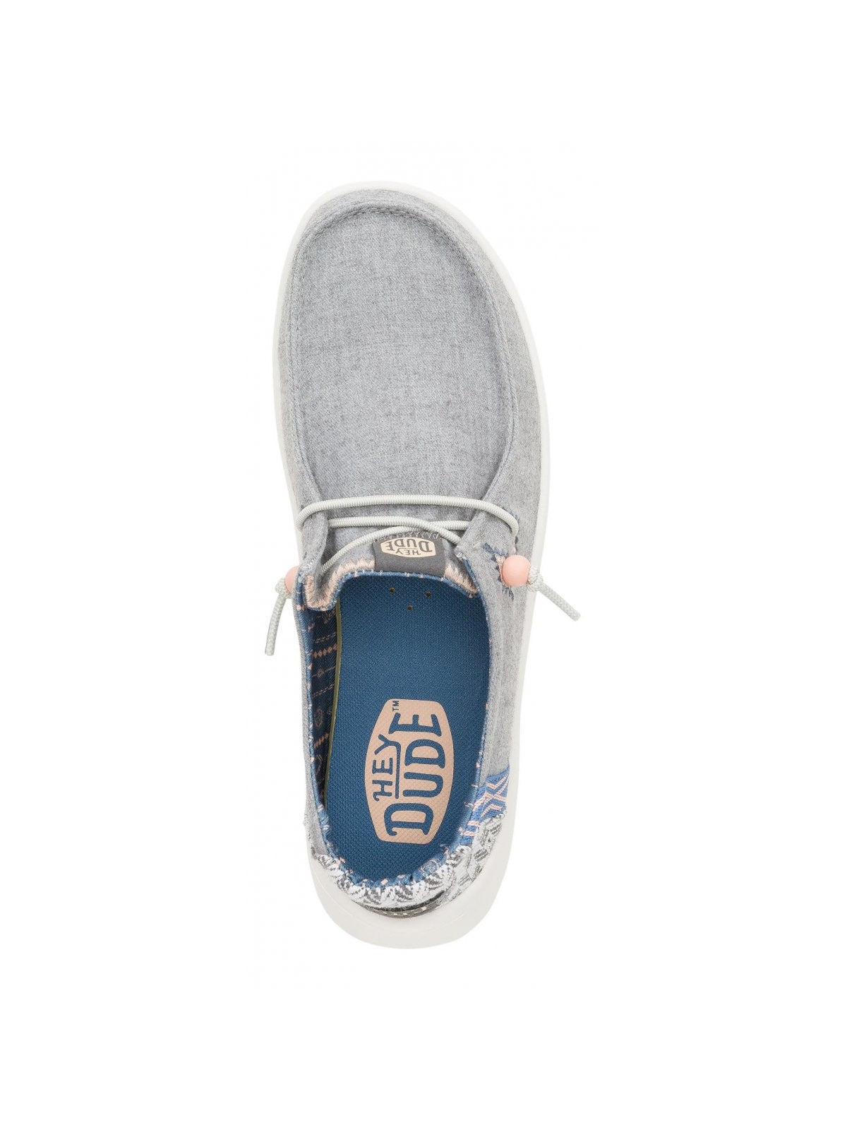 HEY DUDE Mocassino Donna HD.41946 030 GREY gioboutiqueweb