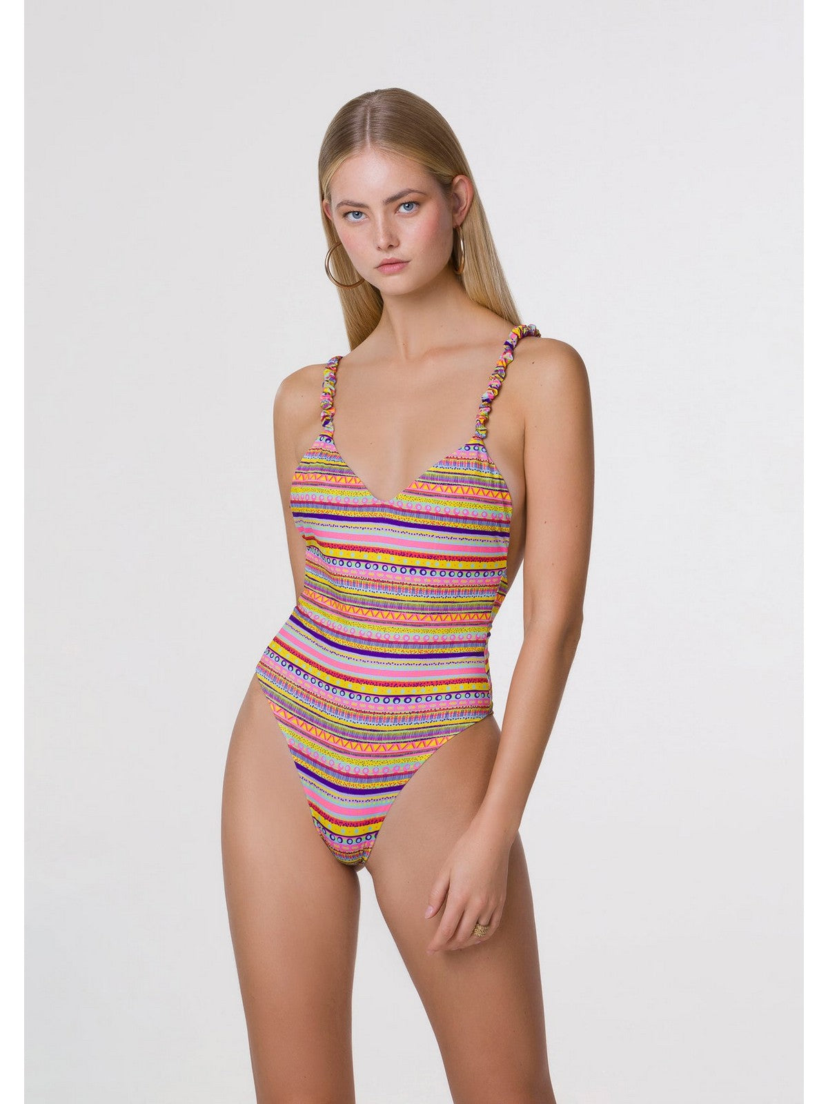 ME FUI Costume da bagno Donna MF24-0142X1 Multicolore