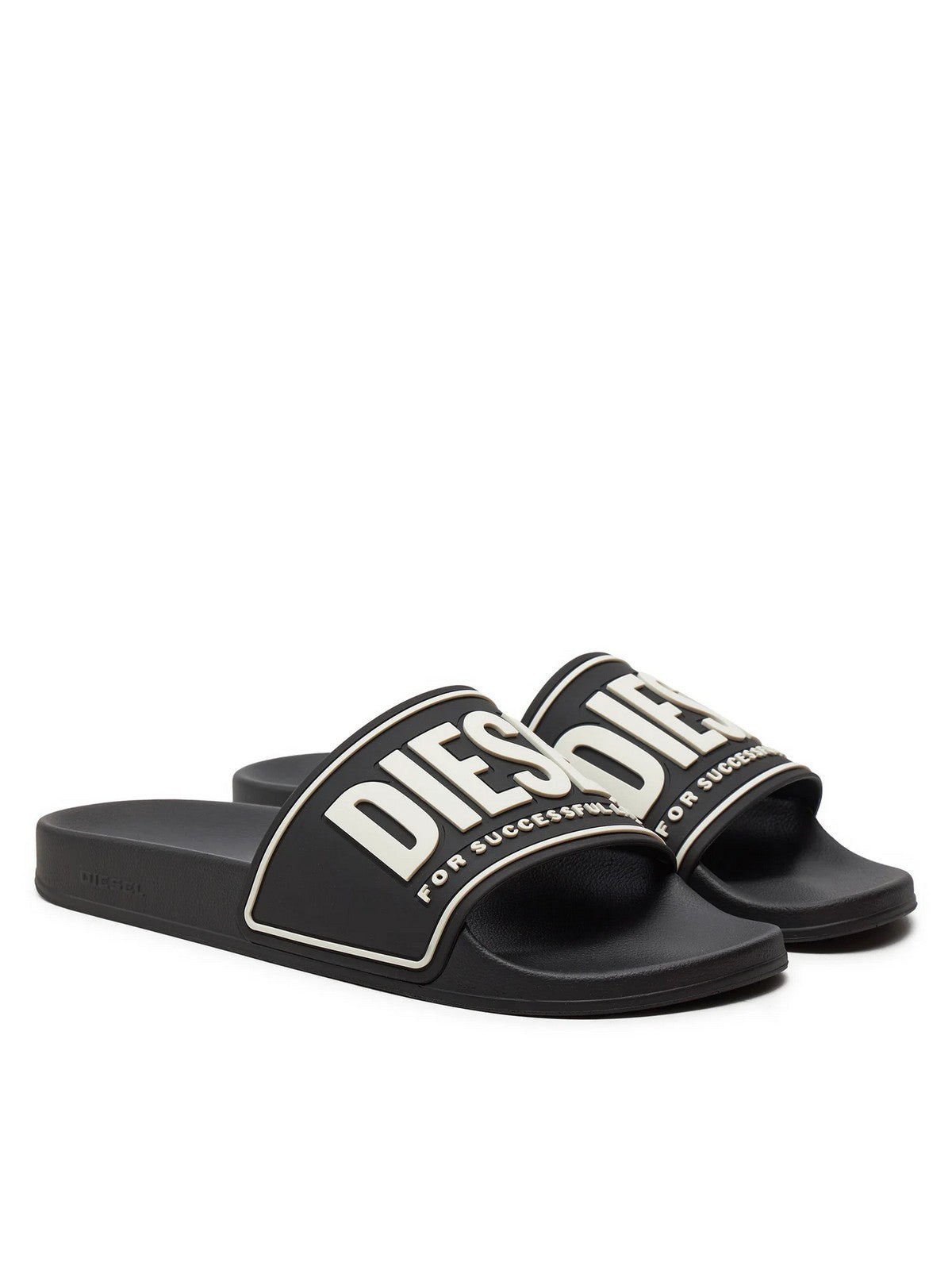 DIESEL Ciabatta Uomo MAYEMI SA-MAYEMI CC SANDALS Y02801 P4441 H0958 014 - BLACK/WHITE