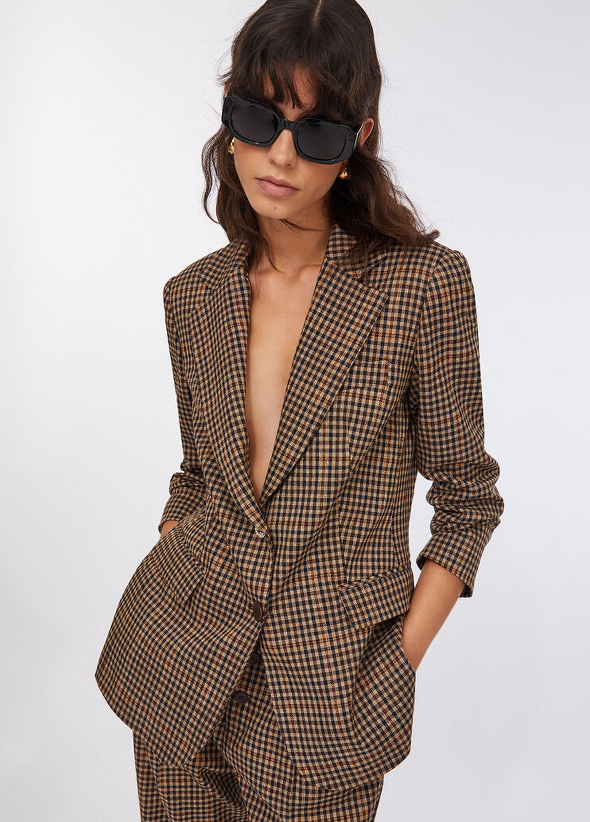 LIU JO WHITE Giacca Donna MF5158T4335 P9002 Micro c.cioc/beige/b