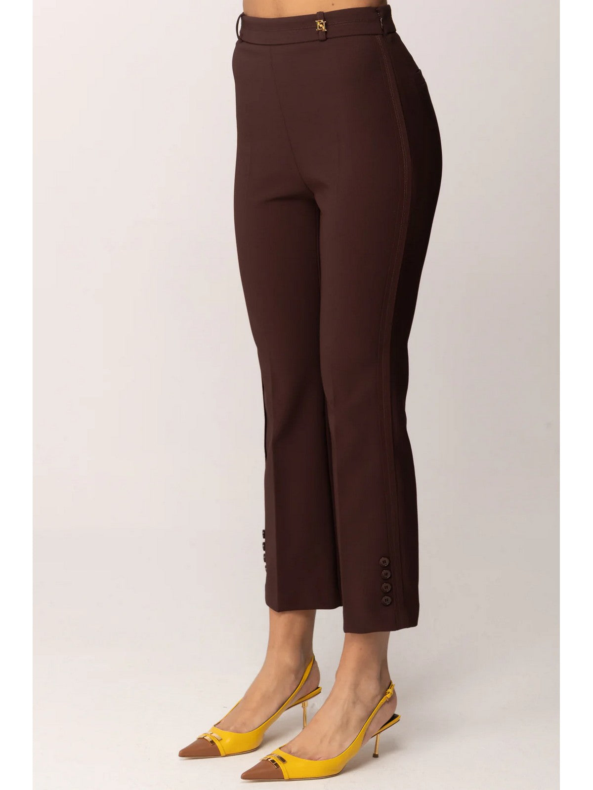 ELISABETTA FRANCHI Pantalone Donna PA16861E2 644 CACAO