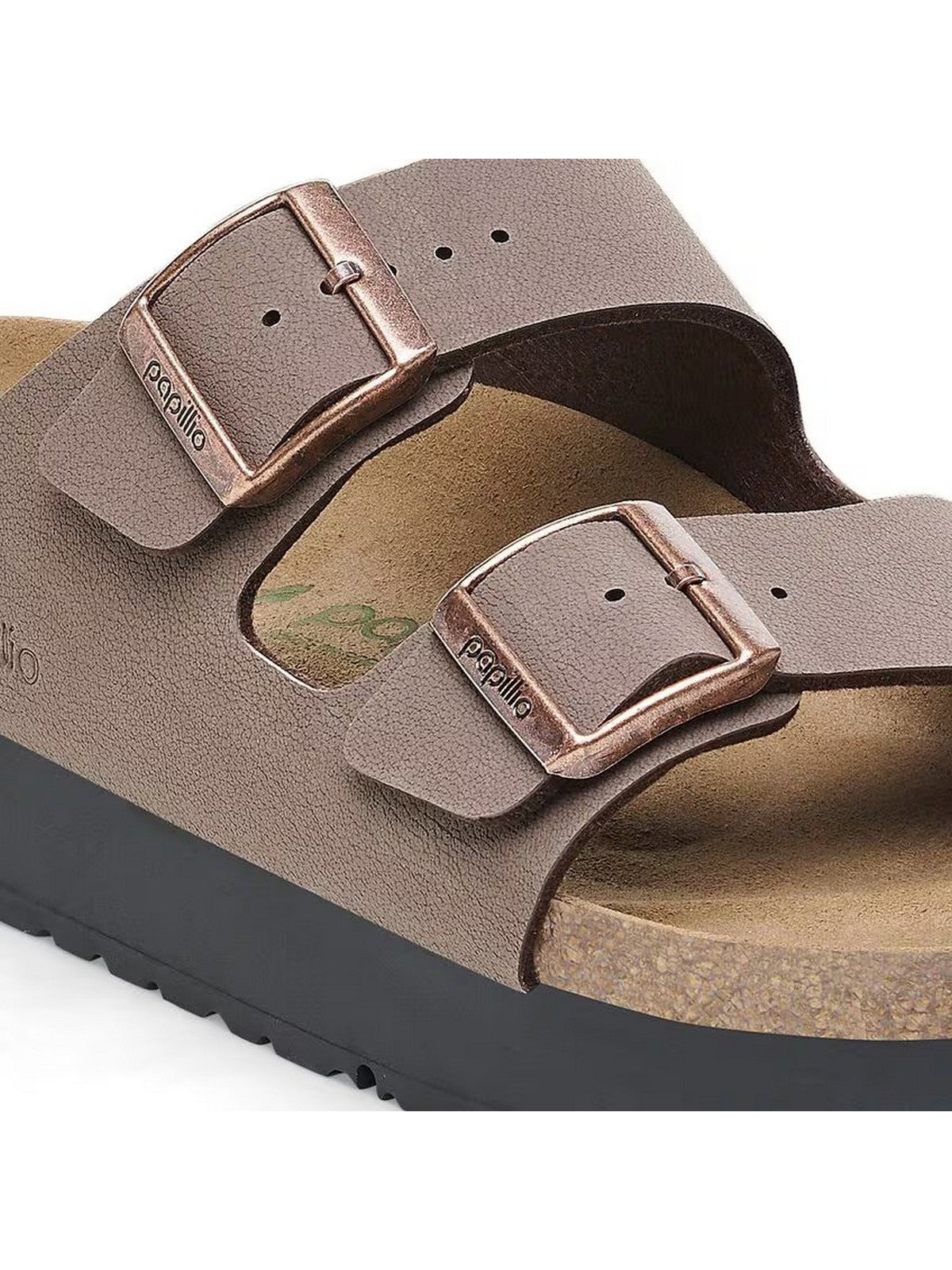 BIRKENSTOCK Sandalo Donna Arizona Platform mocca veg, Birko Flor 1027417 Marrone gioboutiqueweb