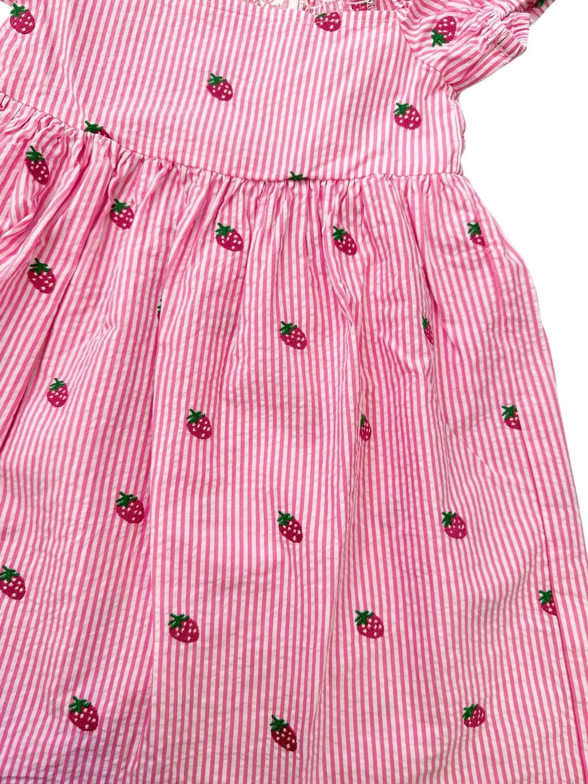 MC2 SAINT BARTH Abito Bambine e ragazze NARA 04701H COTTON STRAWBERRY 21 gioboutiqueweb
