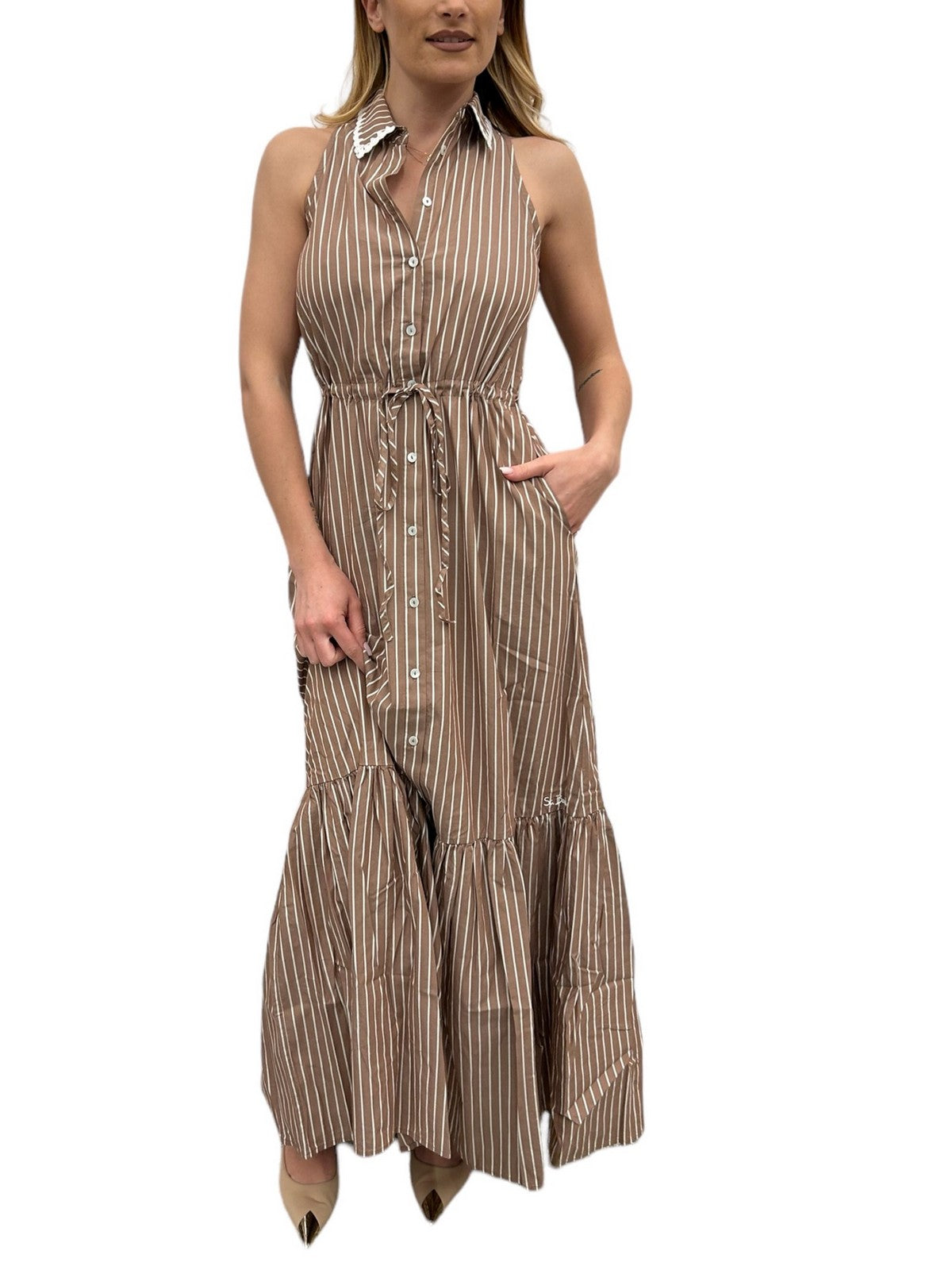 MC2 SAINT BARTH FEMME HABLE IDA 05114F Marrone