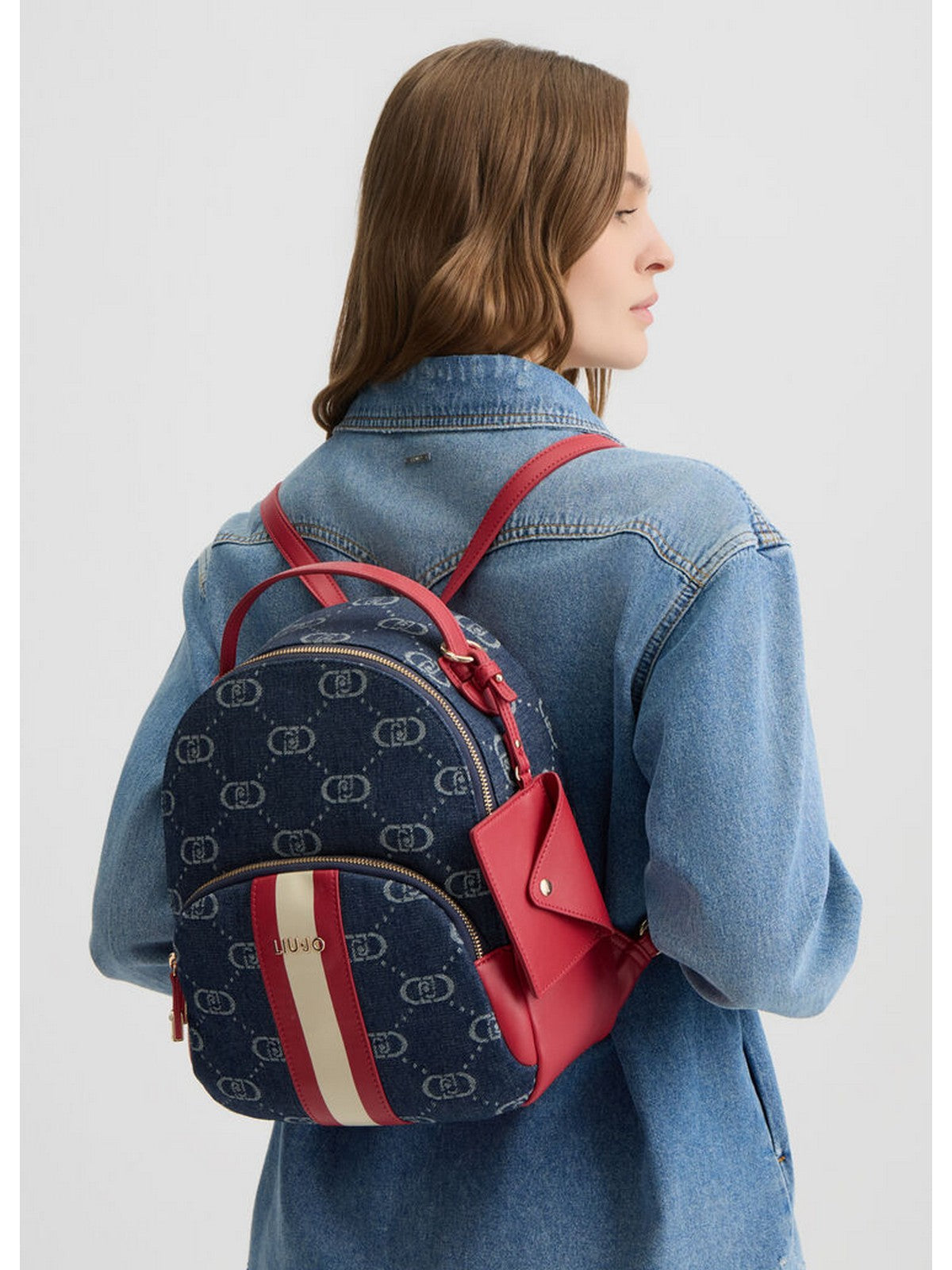 LIU JO ACCESSORIES Zaino Donna AA5157D3200 00770 Blu gioboutiqueweb