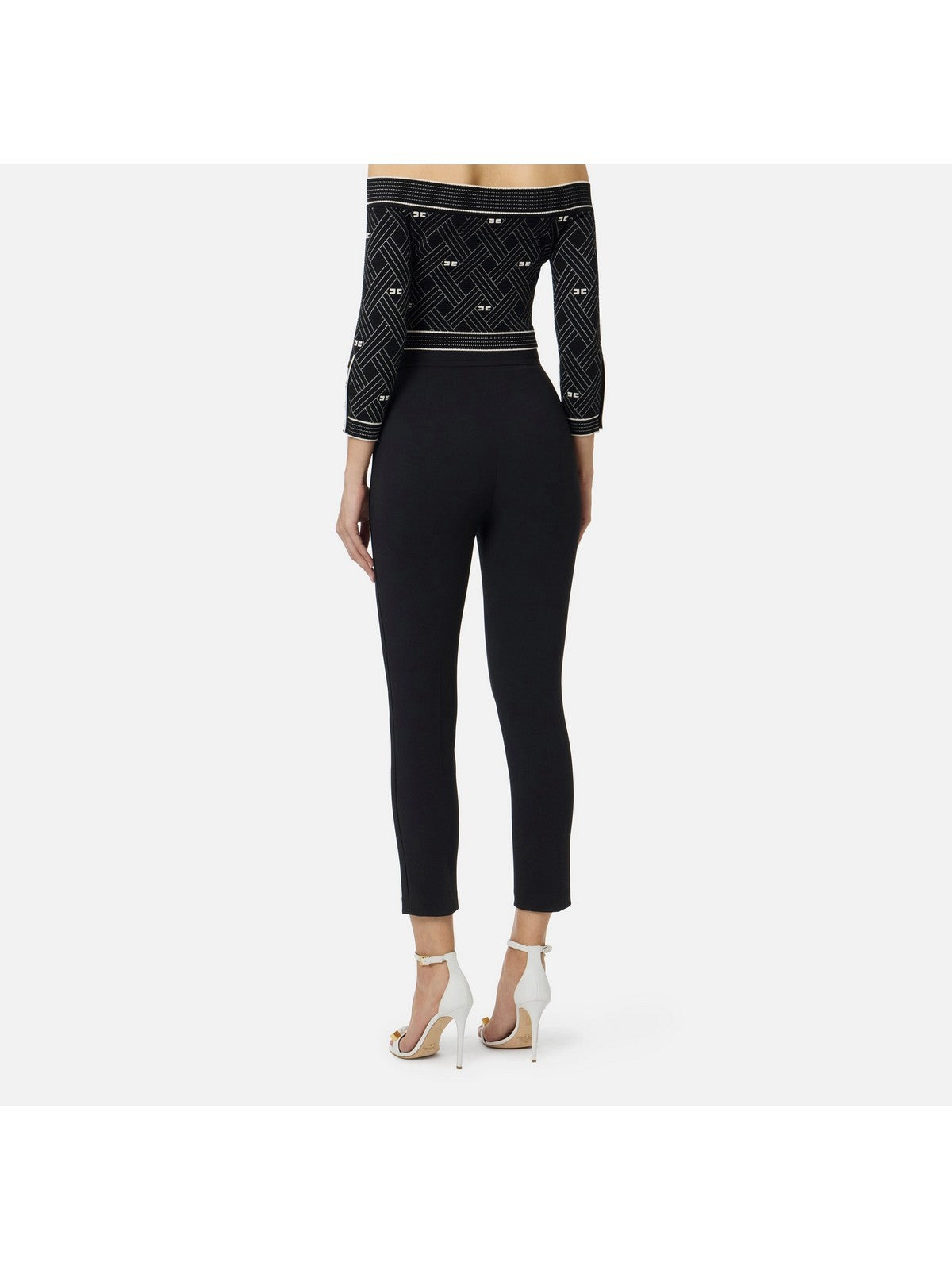 ELISABETTA FRANCHI Pantalone Donna PA17061E2 110 Nero