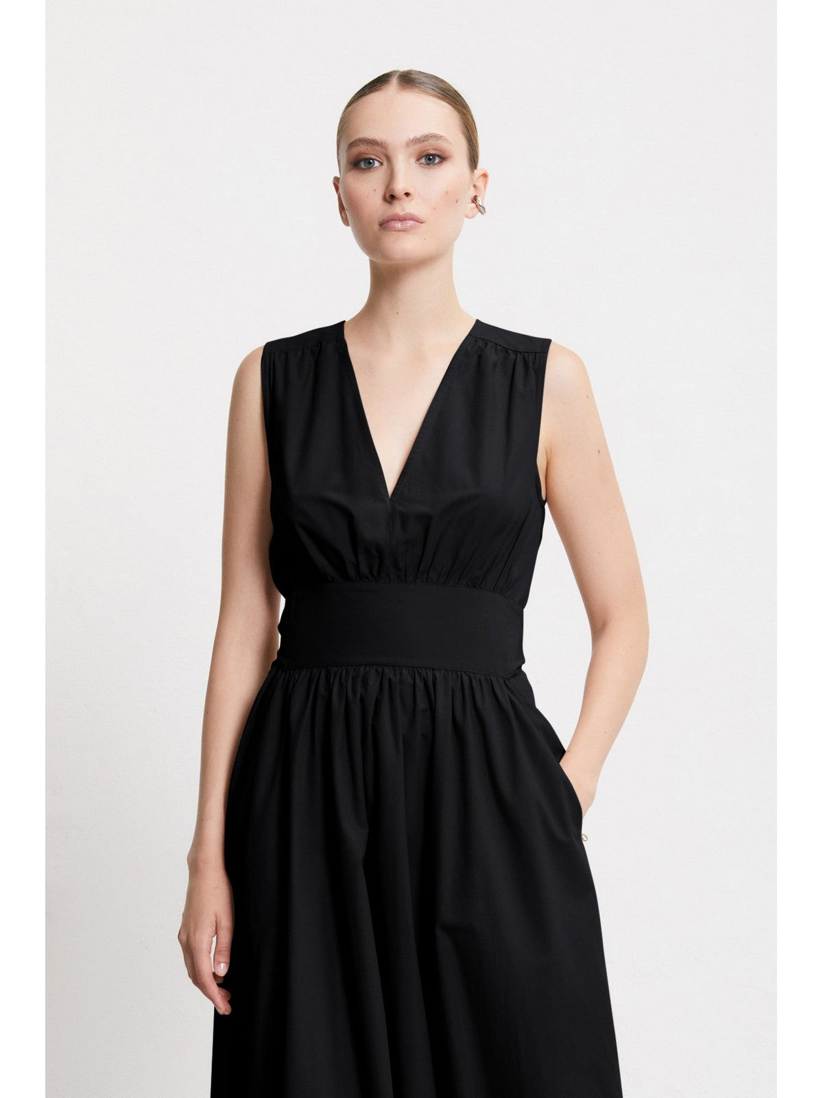 OTTOD'AME Abito Donna DA5259 1920 Nero gioboutiqueweb