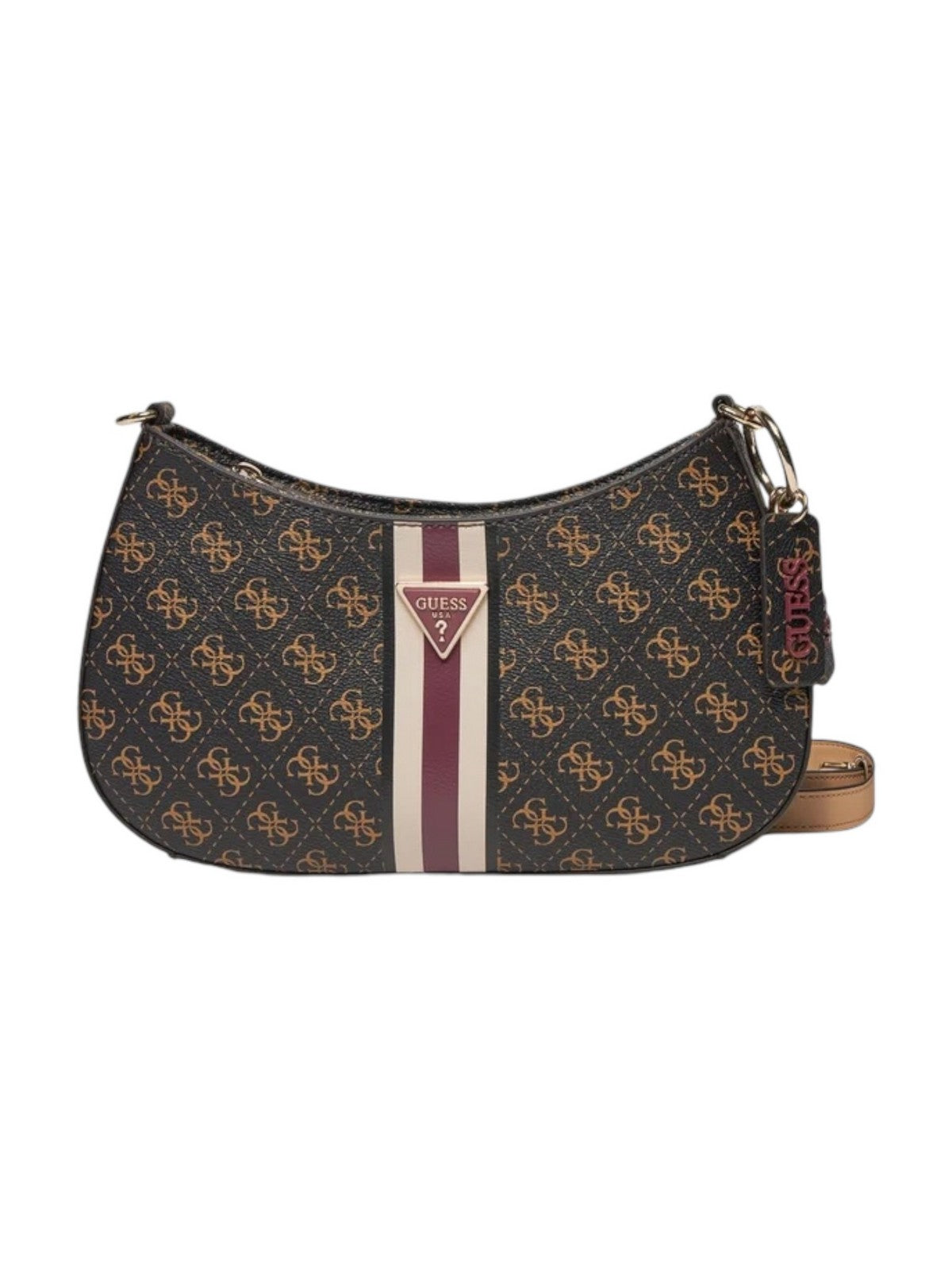 GUESS Borsa Donna Katey Flap Shoulder HWQS78 79180 BNL Marrone gioboutiqueweb