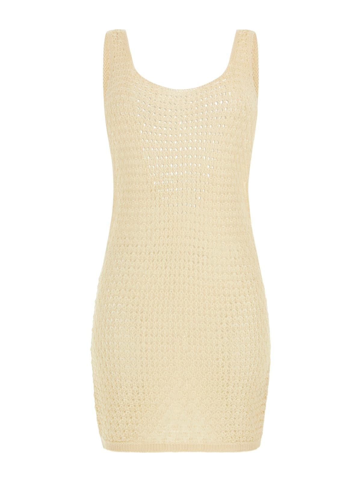 GUESS BEACHWEAR Copricostume Donna E5GK12 Z3N30 G047 PEARL WHITE gioboutiqueweb