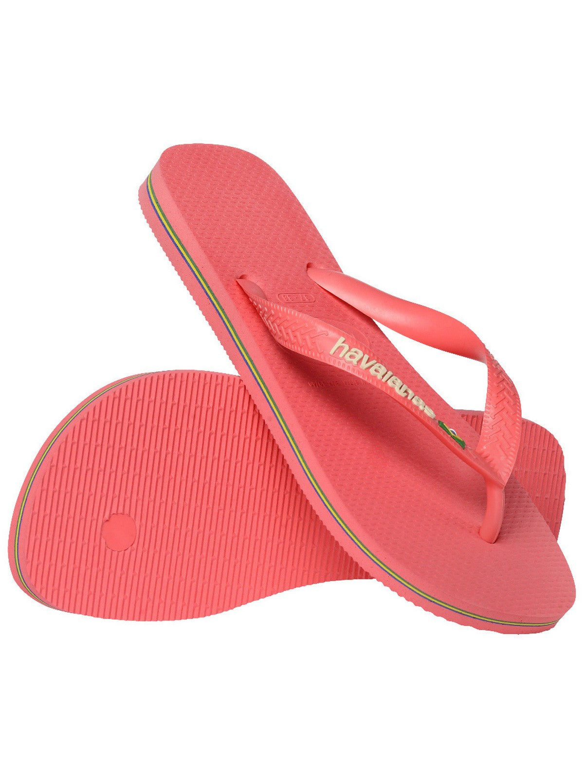 HAVAIANAS Infradito Donna Hav. Basil logo 4110850.9260 Rosso gioboutiqueweb
